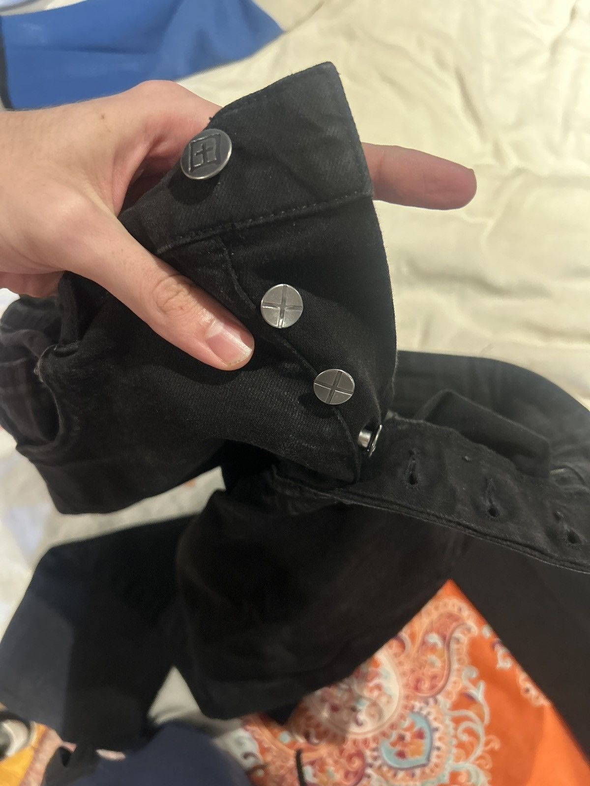 Ksubi Black and red Ksubi jeans sz 31 Size US 31 - 2 Thumbnail