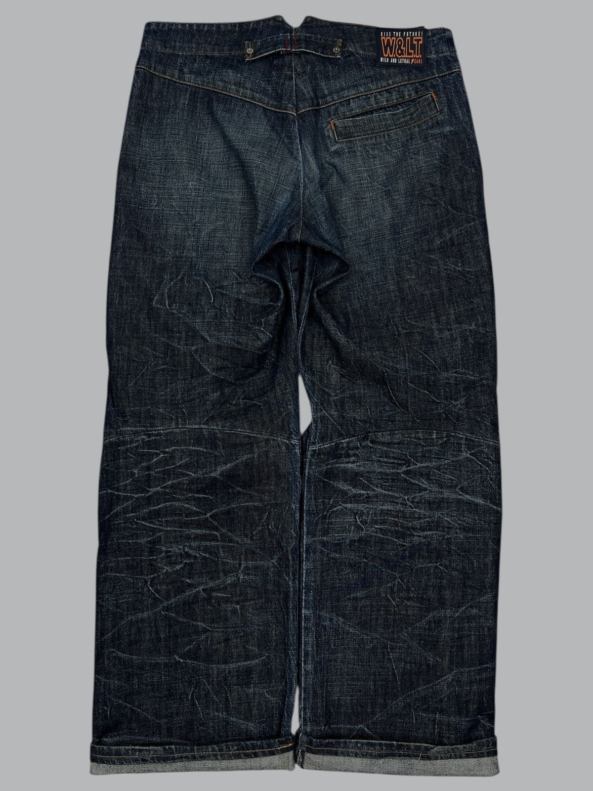 Walter Van Beirendonck Archive 90’s Walter Van Beirendonck Stone Wash Baggy Jeans Size US 31 - 22 Thumbnail