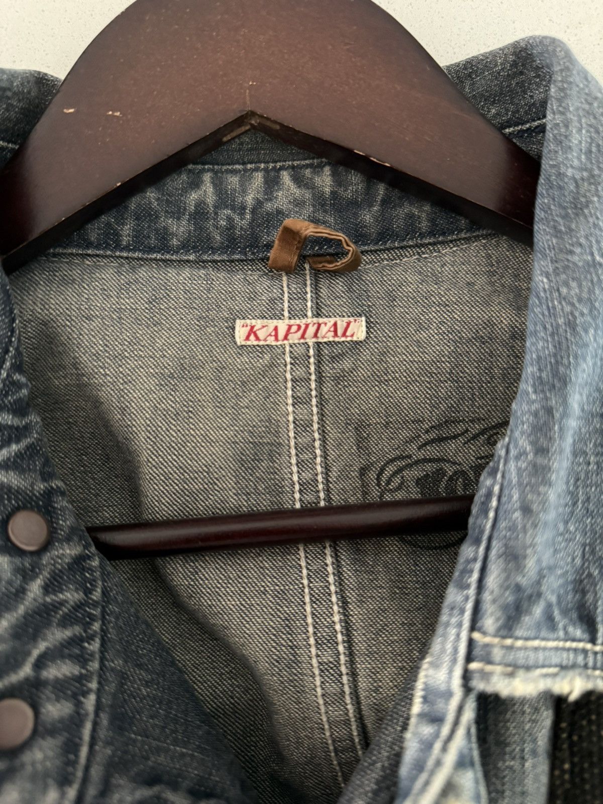 Kapital Chamayo Denim Chore Coat Size US M / EU 48-50 / 2 - 3 Thumbnail