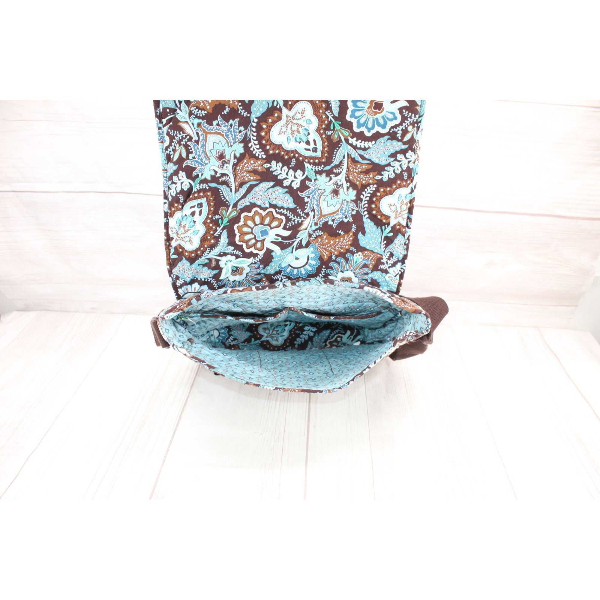 Other Vera Bradley Paisley Print Quilted Flap Messenger Bag Size ONE SIZE - 6 Thumbnail