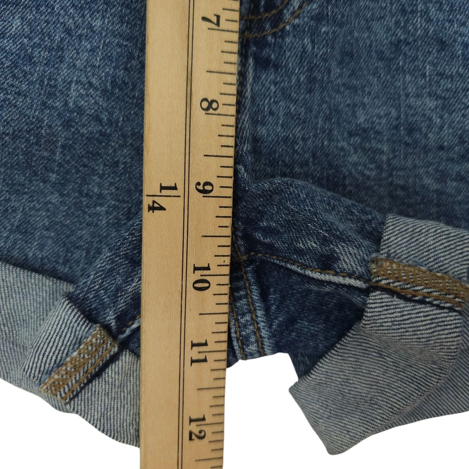 Other Wild Fable Acid Wash Denim Shorts Size 0/25 High Rise Retro Size 25" / US 0 / IT 36 - 19 Thumbnail