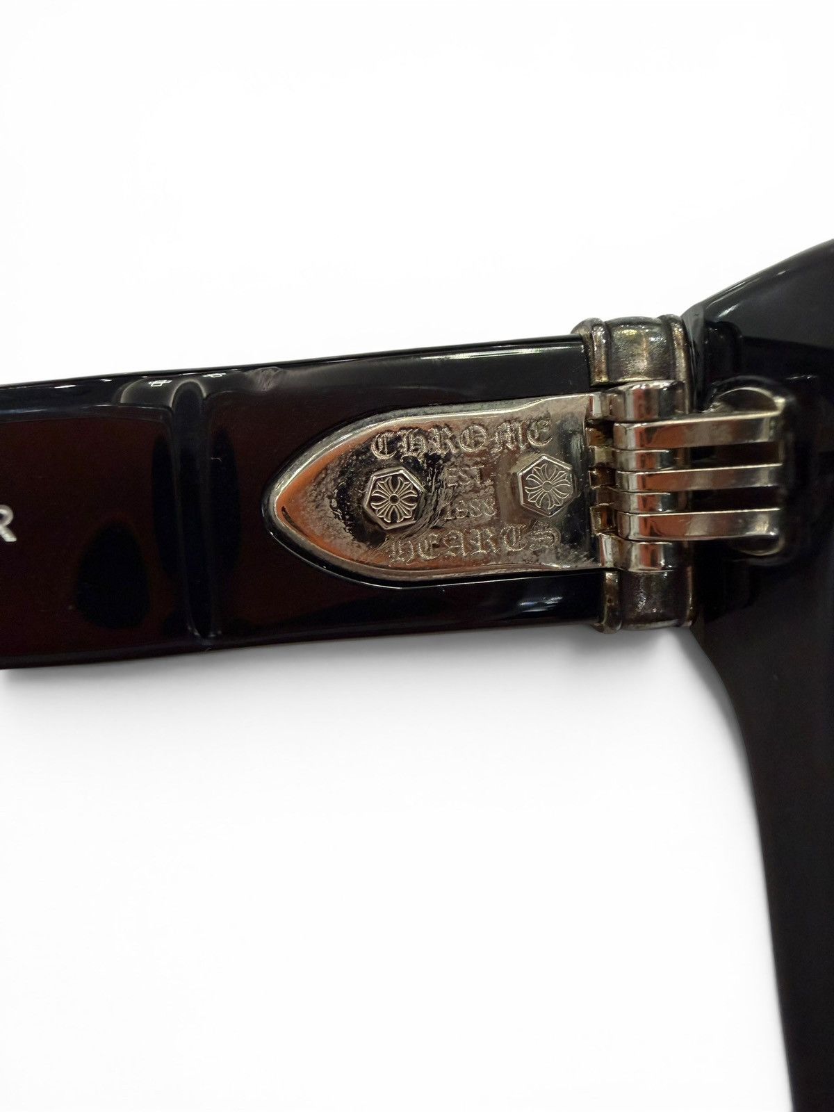 Chrome Hearts Chrome Hearts Dick Fitzener Smoke/Black Sunglasses Size ONE SIZE - 14 Thumbnail
