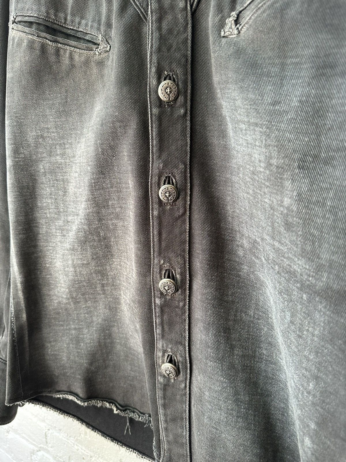 Chrome Hearts CHROME HEARTS FLUR DENIM JACKET Size US M / EU 48-50 / 2 - 4 Thumbnail