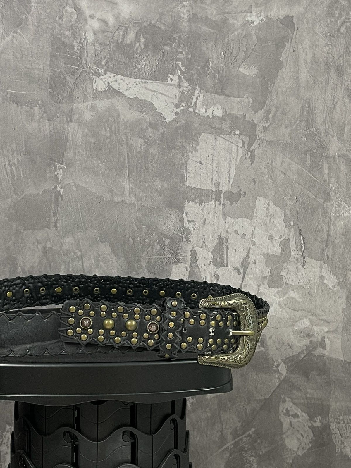 20471120 × If Six Was Nine × Le Grande Bleu (L.G.B.) Y2K Glamour Studded Japanese Brand Metal Belt Size ONE SIZE - 3 Thumbnail