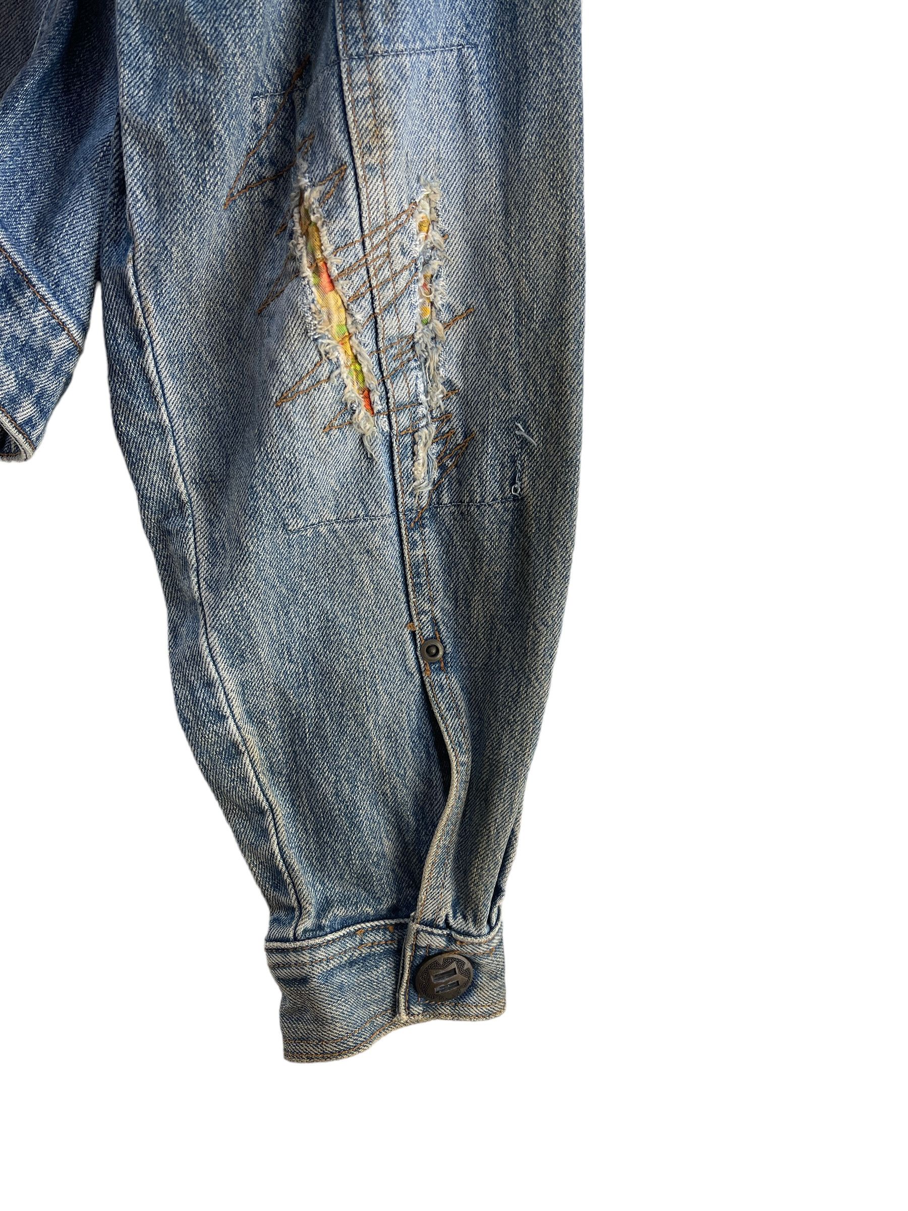 Japanese Brand Vintage Gomas Cropped Denim Jacket Size US S / EU 44-46 / 1 - 14 Thumbnail