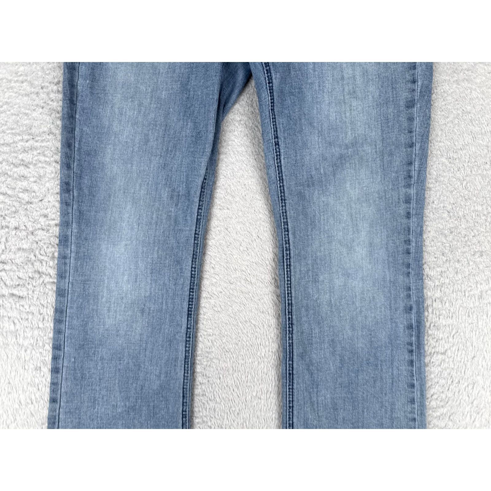 Silver Jeans Co. Silver Jeans Co Slim Boot Jeans Womens 29 Blue Light Wash Mid Rise Stretch 29x31 Size 29" - 3 Thumbnail