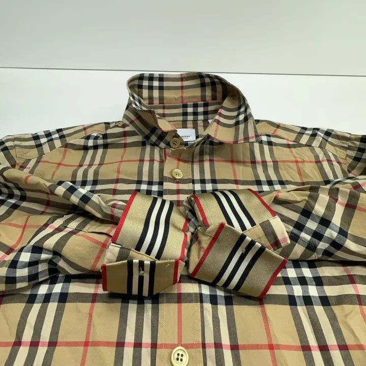 Other Burberry Burberry Vintage Check Cuffed Cotton Shirt-2507 Size US M / EU 48-50 / 2 - 6 Thumbnail