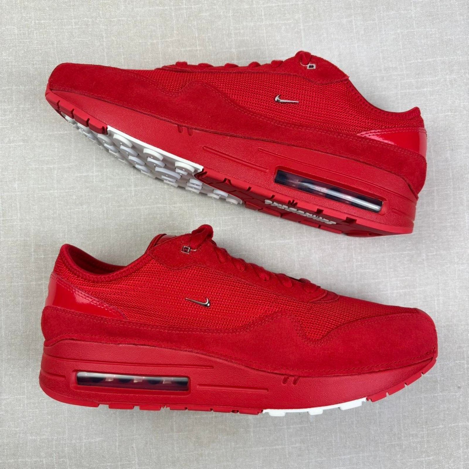 Jacquemus ❤️ Jacquemus x Nike Air Max 1 '86 "Mystic Red" 12M Size US 12 / EU 45 - 2 Thumbnail