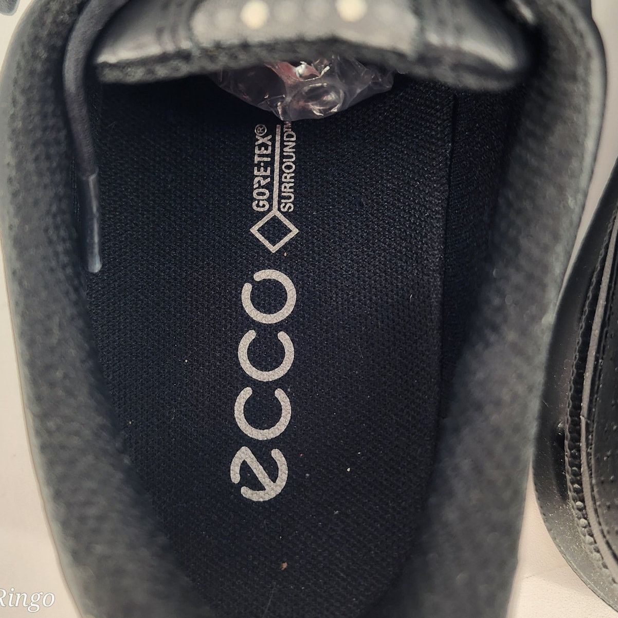 Ecco ECCO Black Leather Lace-Up Comfort Walking Shoes EU 37 US 6 Size US 6 / IT 36 - 5 Thumbnail