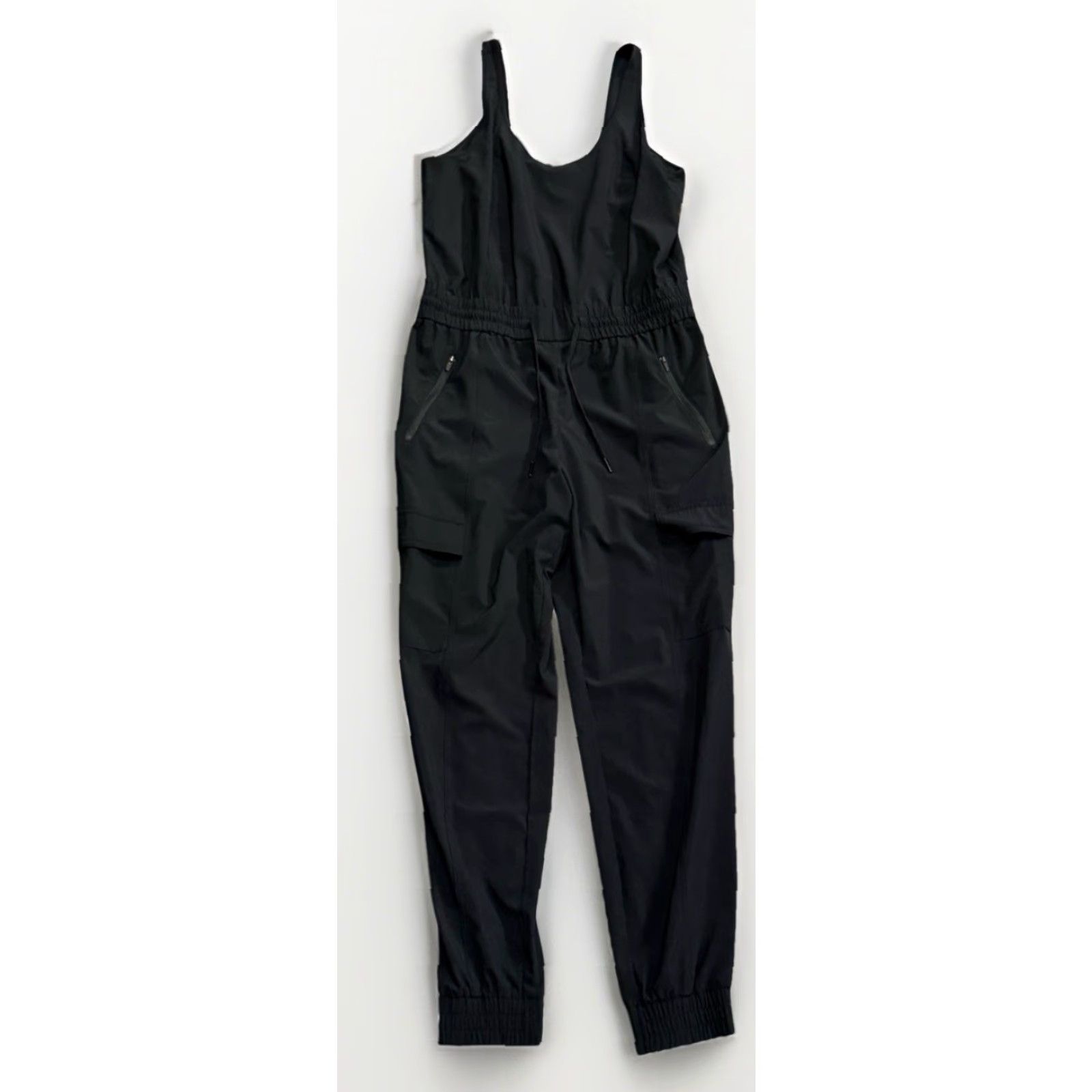 Athleta ATHLETA Unbound Lightweight Sleeveless Cargo Jumpsuit Black Small Size 28" / US 6 / IT 42 - 3 Thumbnail