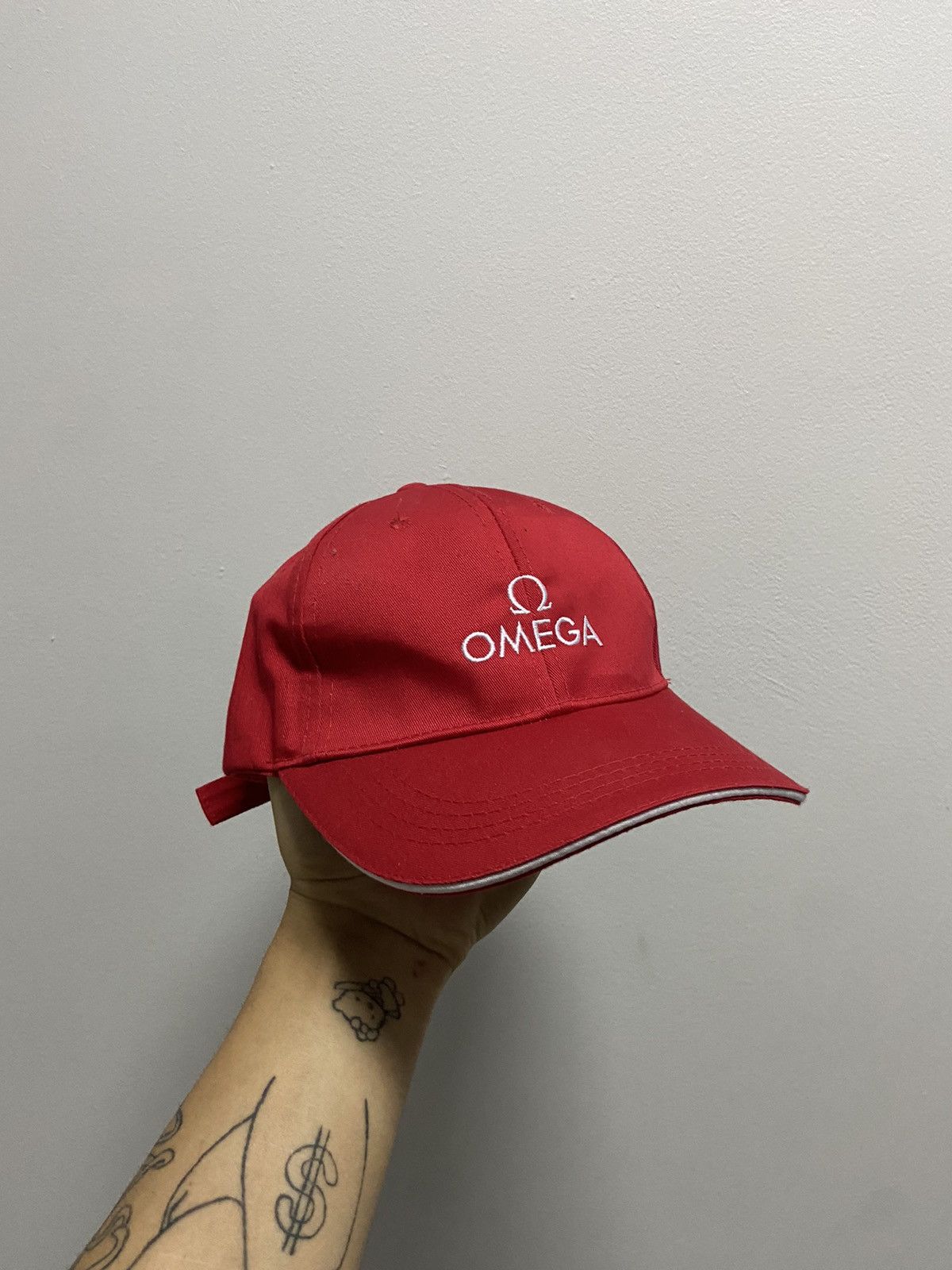 Omega Omega big logo cap vintage Size ONE SIZE - 1 Thumbnail