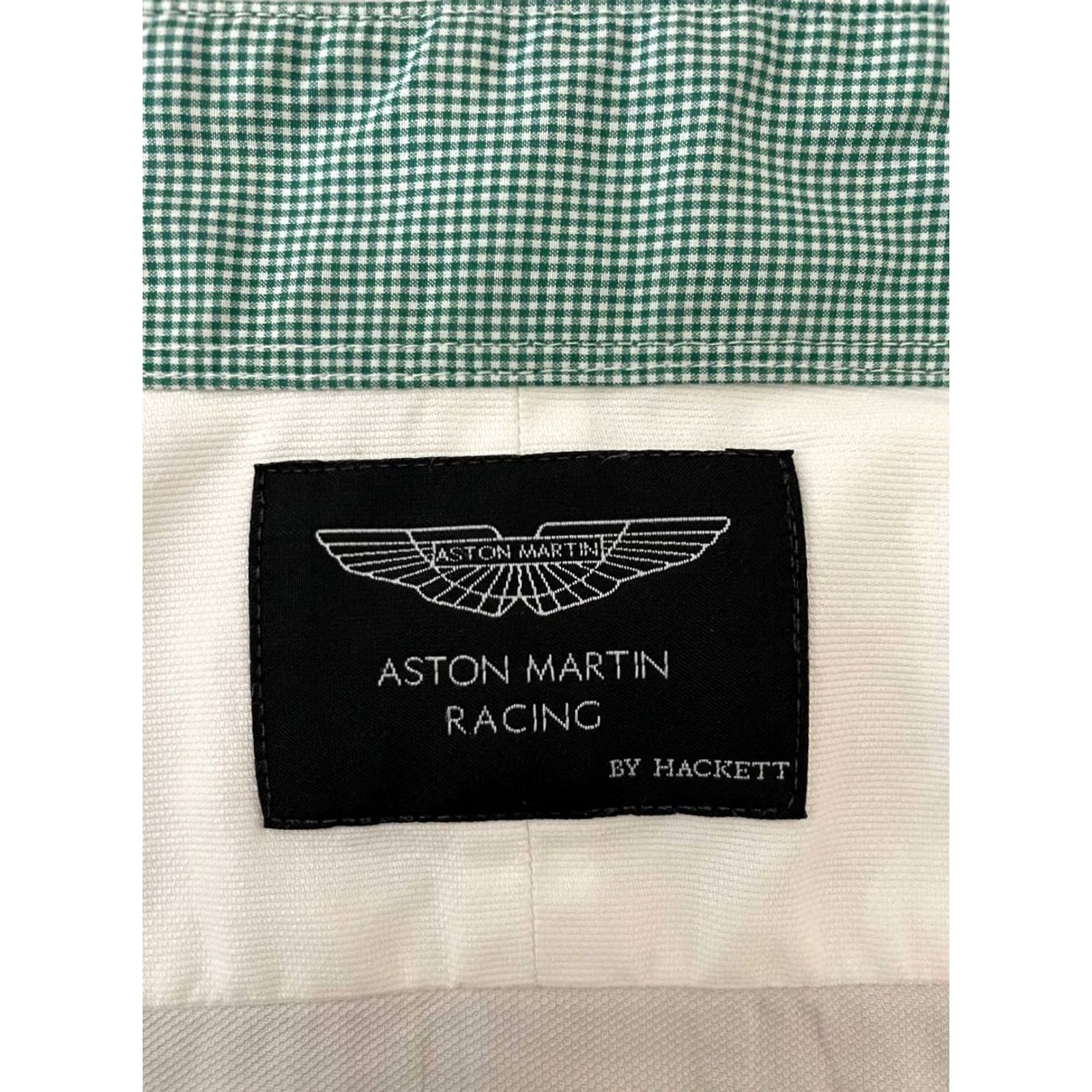 Hackett Hackett Aston Martin Racing Mens Shirt White Cotton Long Sleeve Button-Up Size US M / EU 48-50 / 2 - 3 Thumbnail