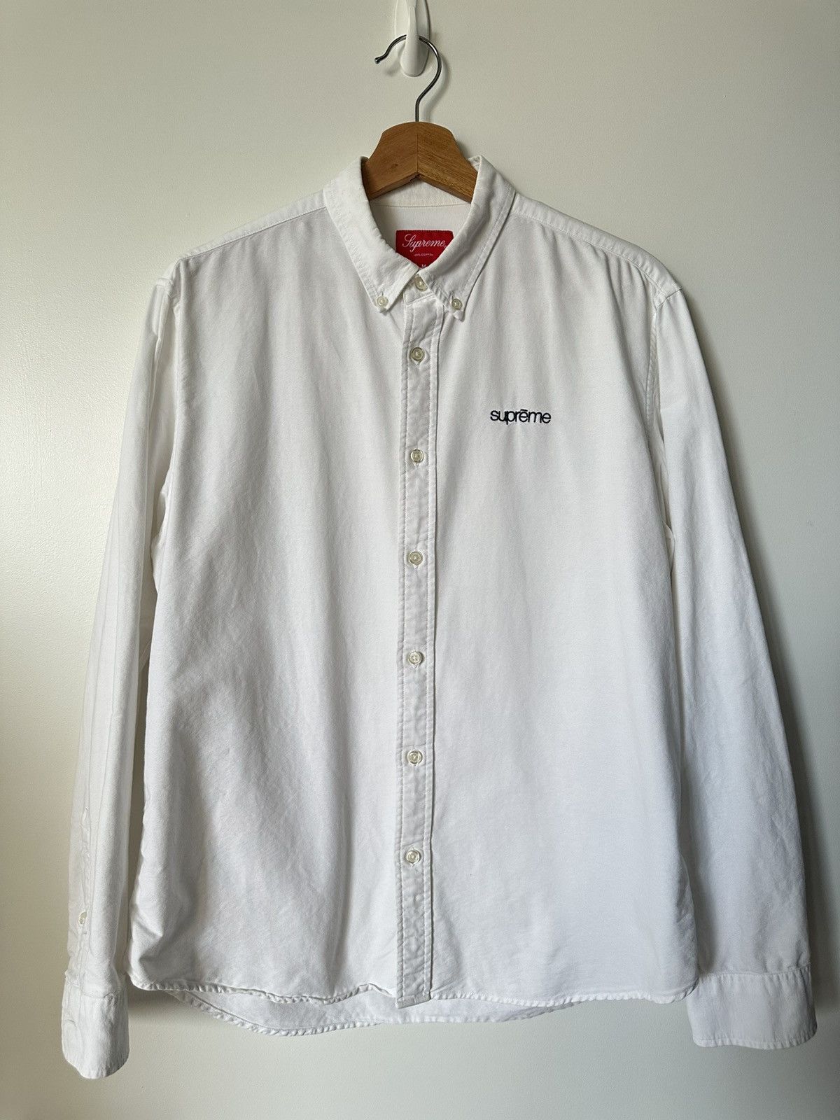 Supreme Supreme Washed Twill Shirt (SS19) Size US M / EU 48-50 / 2 - 2 Thumbnail