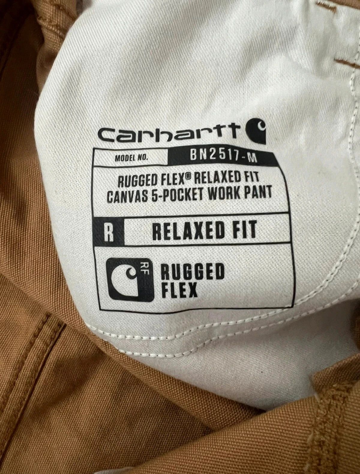 Carhartt carhartt baggy 5 pocket canvas M Size US 31 - 7 Thumbnail