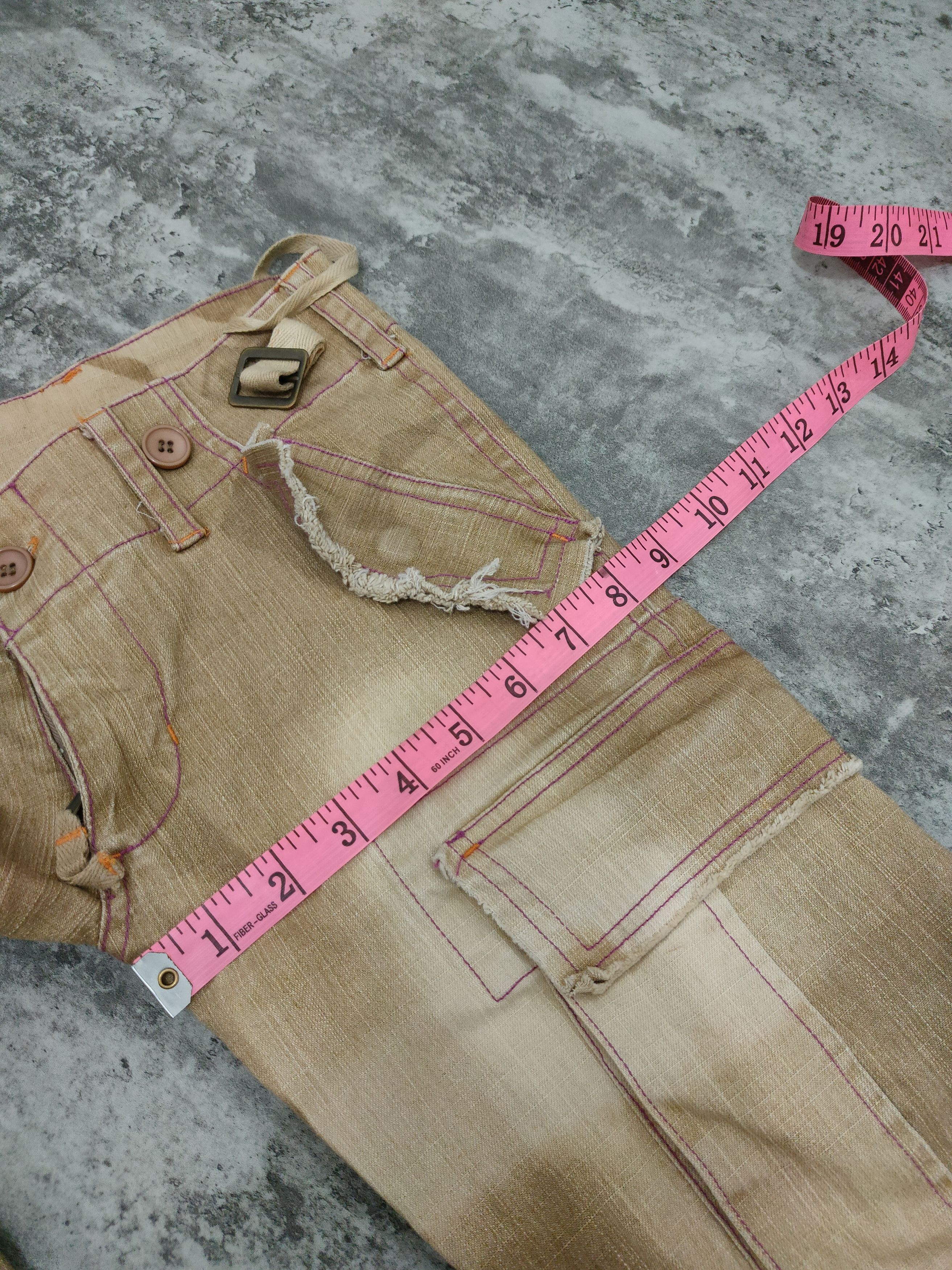 If Six Was Nine × Japanese Brand × Le Grande Bleu (L.G.B.) Delyle Cargo flare pans Size 29" - 16 Thumbnail