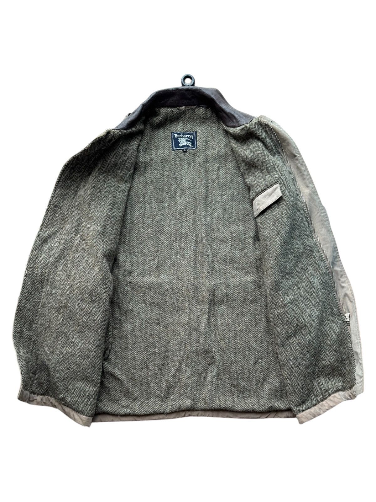 Burberry VERY RARE VINTAGE JACKET PARKA COAT BURBERRY LINED WOOL Size US L / EU 52-54 / 3 - 3 Thumbnail