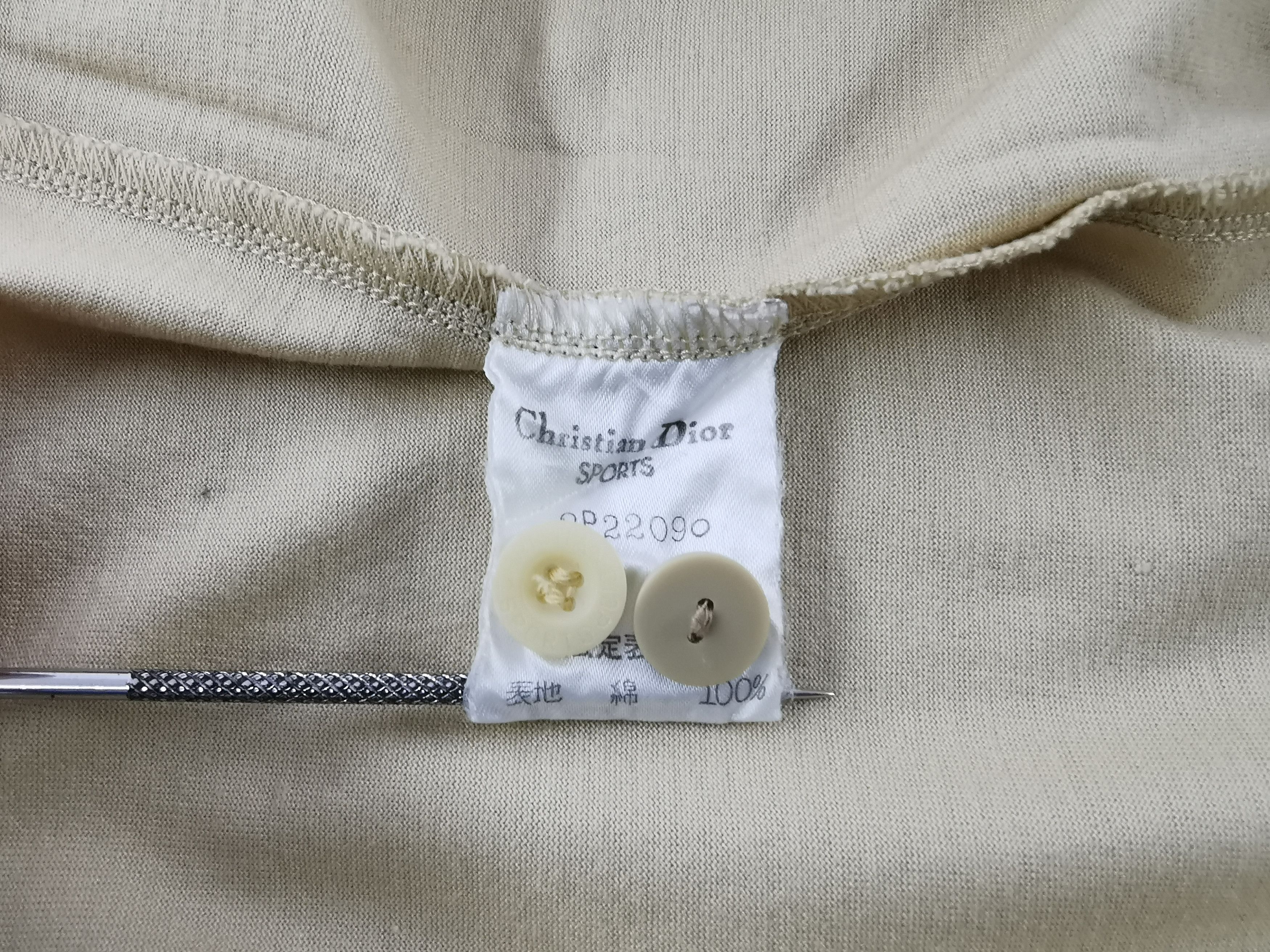 Christian Dior Monsieur Vintage 90s Christian Dior Polo Shirt Size M Size US M / EU 48-50 / 2 - 6 Thumbnail