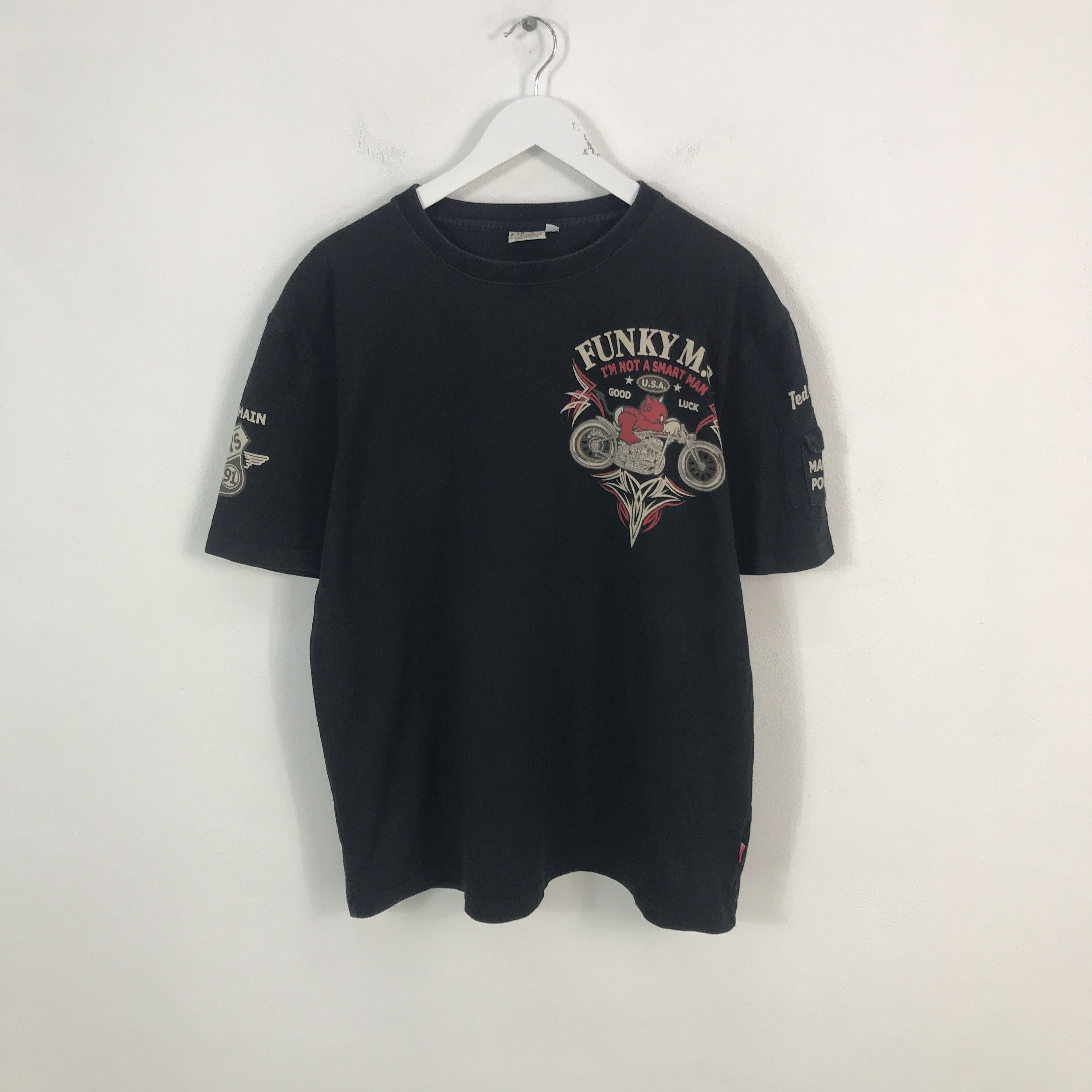 Japanese Brand × Tedman Rare Ted Company funky m.c t-shirt Size US L / EU 52-54 / 3 - 2 Thumbnail