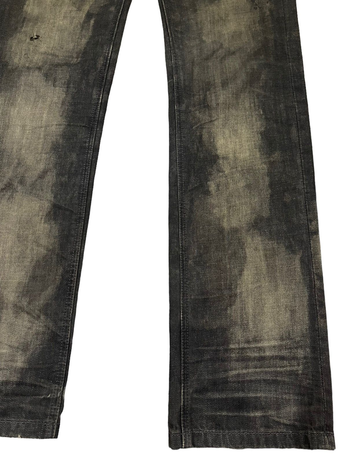 Japanese Brand Vintage Japanese Semantic Design Faded Wash Style Jeans Size US 32 / EU 48 - 6 Thumbnail