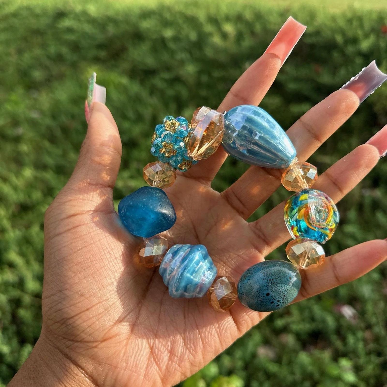 Other chunky XL beaded bracelets from West Africa Size ONE SIZE - 2 Thumbnail