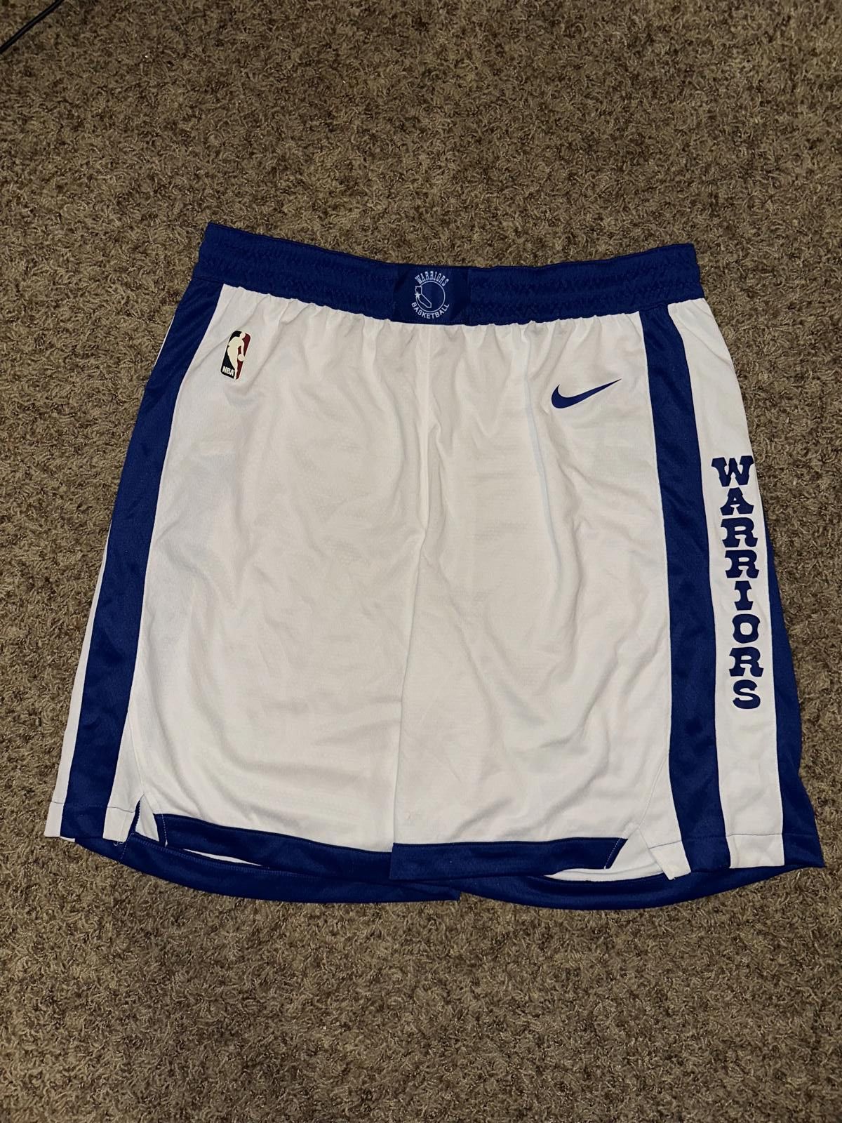 Nike Nike Men’s NBA Golden State Warriors Swingman Shorts Size US 40 / EU 56 - 1 Thumbnail