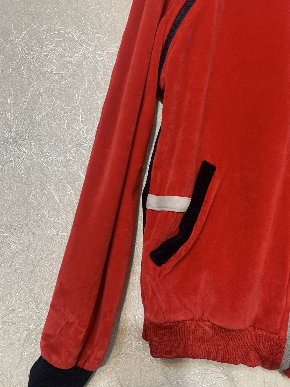 Fila × Vintage Vintage 80’s Rare Fila Tennis Track Zip Velvet Jacket Italy Size US L / EU 52-54 / 3 - 5 Thumbnail