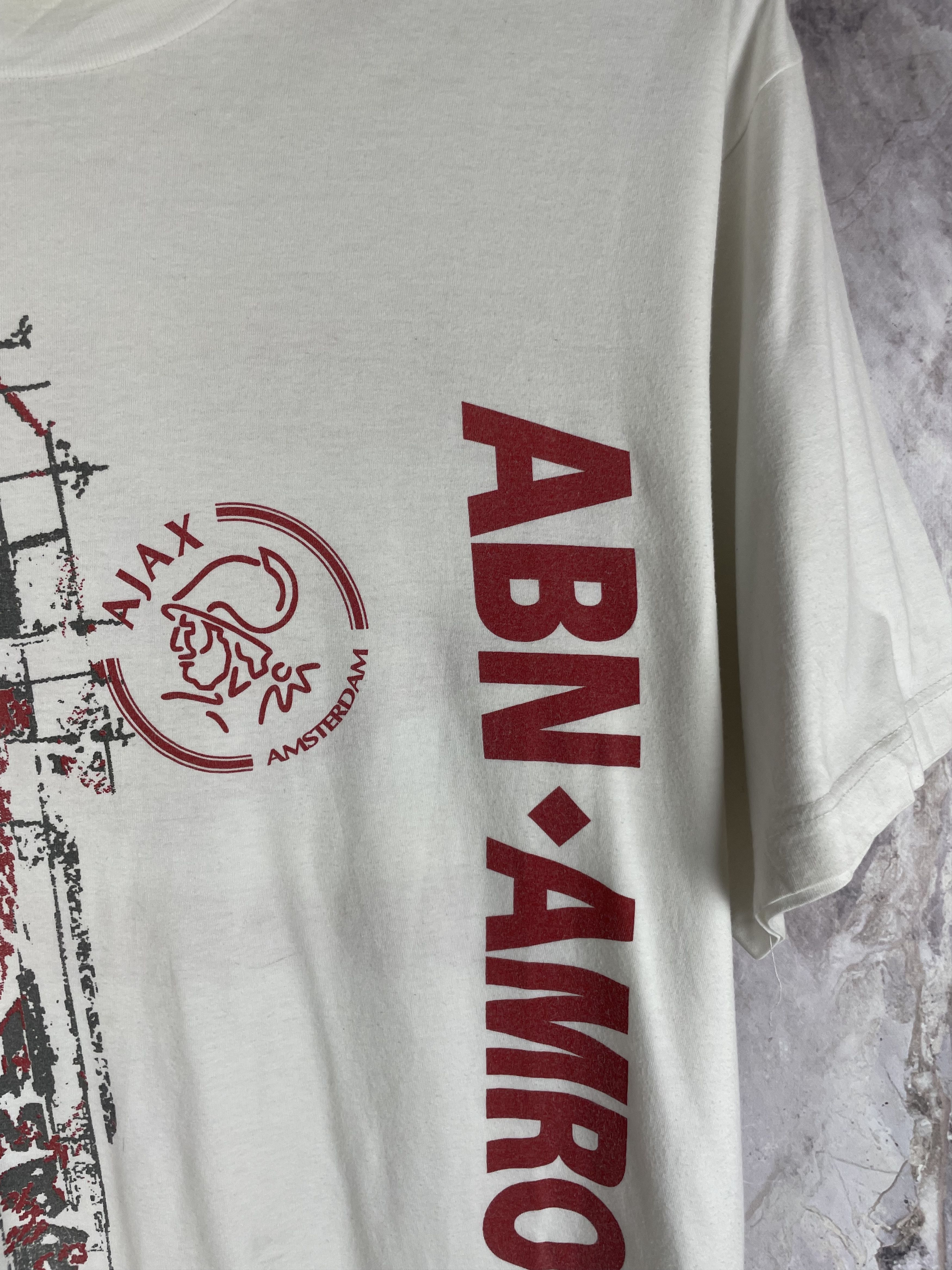 Umbro 90s Umbro Ajax vintage t-shirt tee Size US L / EU 52-54 / 3 - 4 Thumbnail