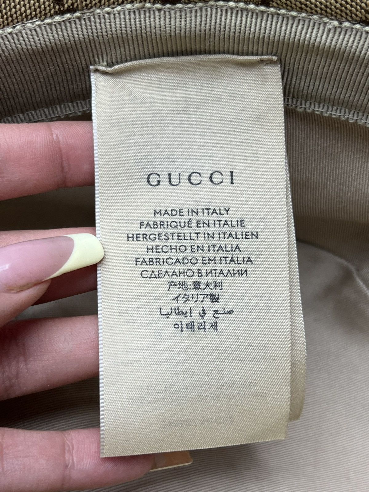 Gucci Gucci GG Canvas Bucket Hat Size ONE SIZE - 7 Thumbnail