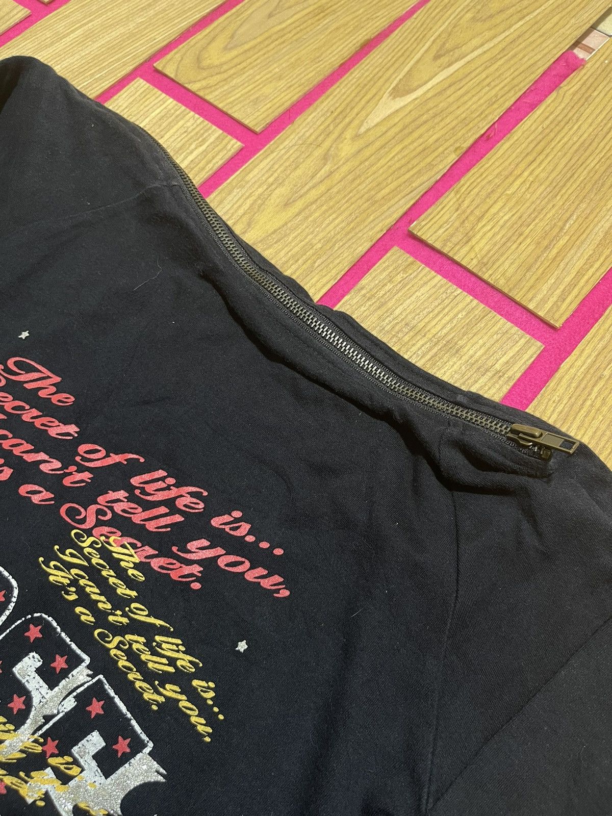 If Six Was Nine TRIPLE RUND Y2K long sleeve t-shirt with zippered ape style Size M / US 6-8 / IT 42-44 - 5 Thumbnail