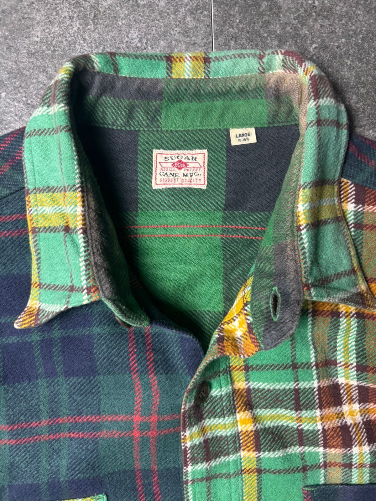 Toyo Enterprises 2000s Sugar Cane by Toyo Enterprises Flannel Size US L / EU 52-54 / 3 - 5 Thumbnail