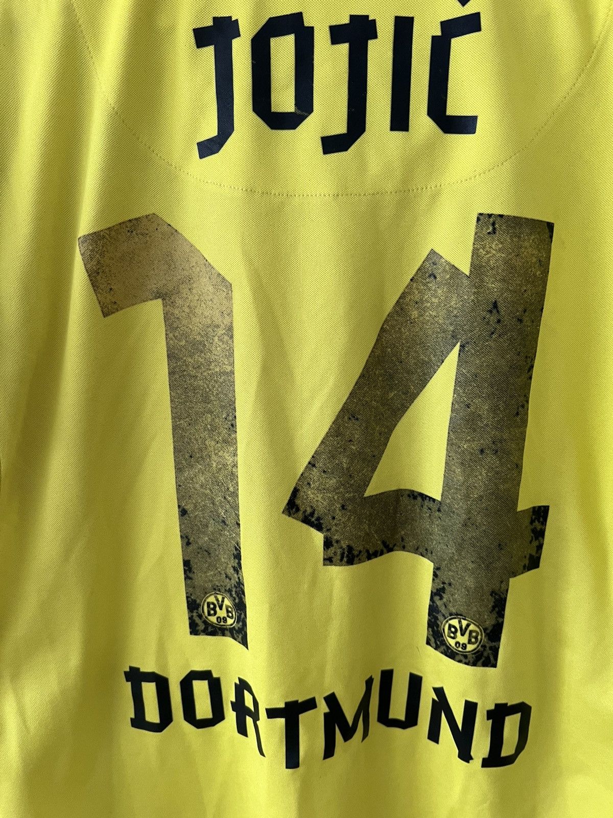 Puma BORUSSIA DORTMUND 2013 2014 HOME SHIRT JERSEY PUMA #14 JOJIC Size US S / EU 44-46 / 1 - 17 Thumbnail