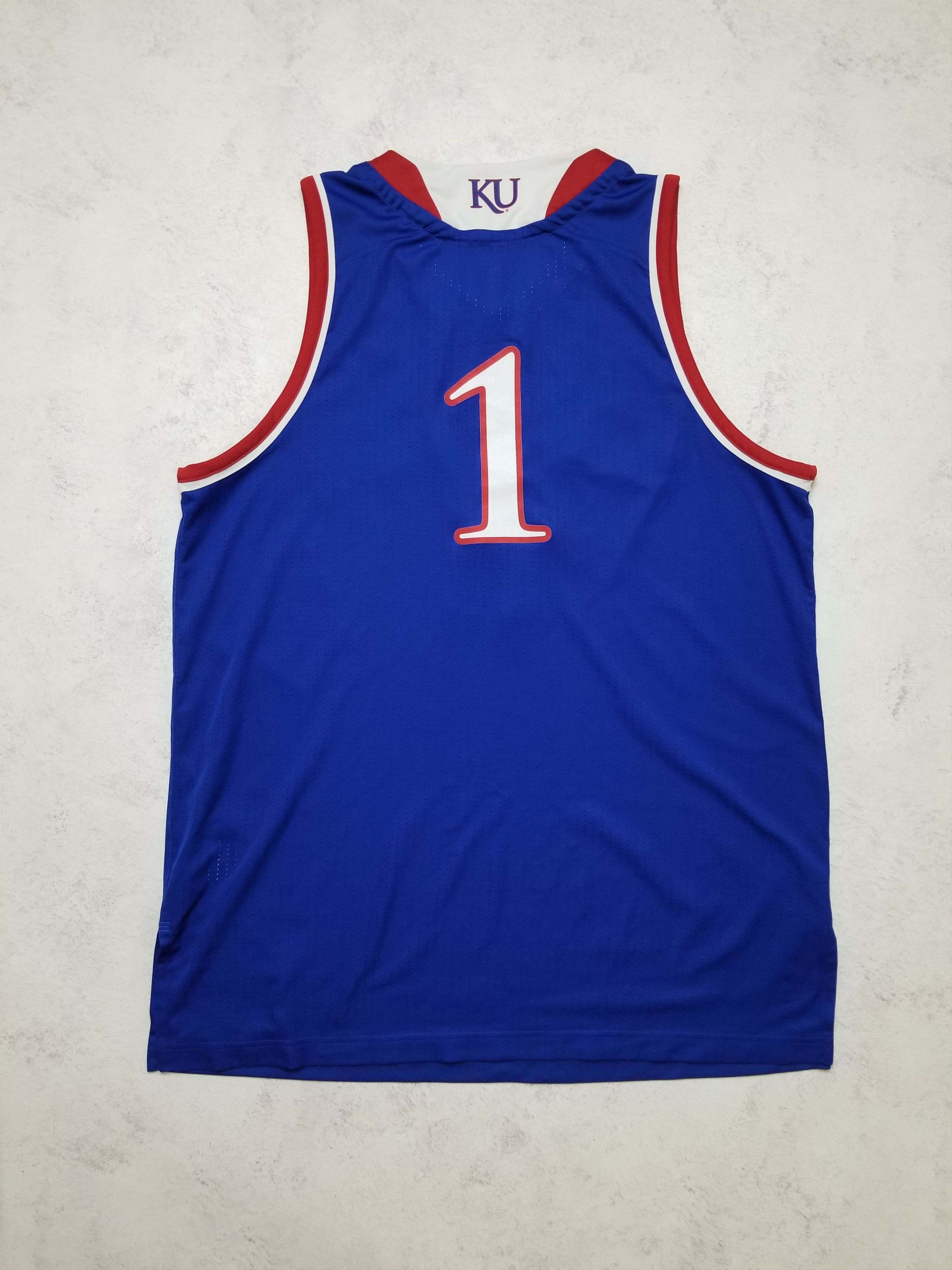 Adidas Kansas Jayhawks NCAA Basketball Jersey Size US XL / EU 56 / 4 - 2 Thumbnail