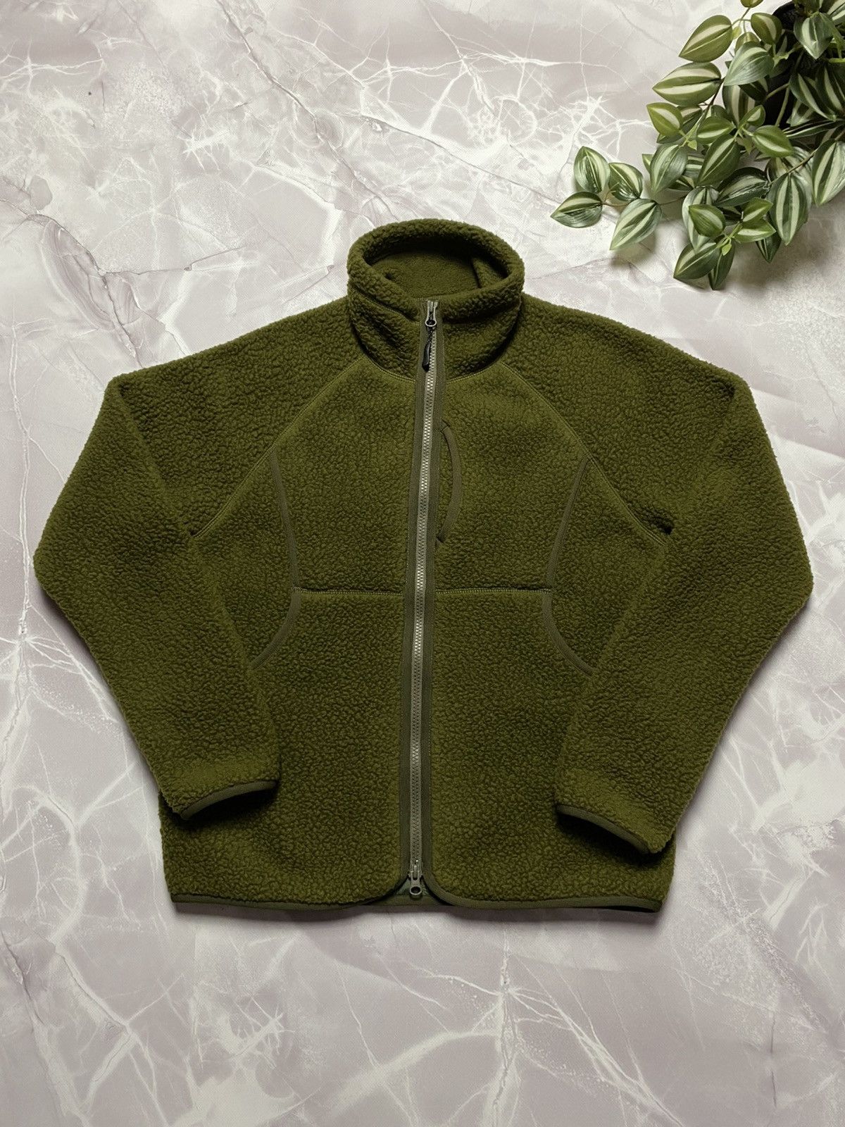 Japanese Brand × Snow Peak Snow Peak Thermal Boa Fleece Jacket Polartec Green Mens S Size US S / EU 44-46 / 1 - 1 Thumbnail