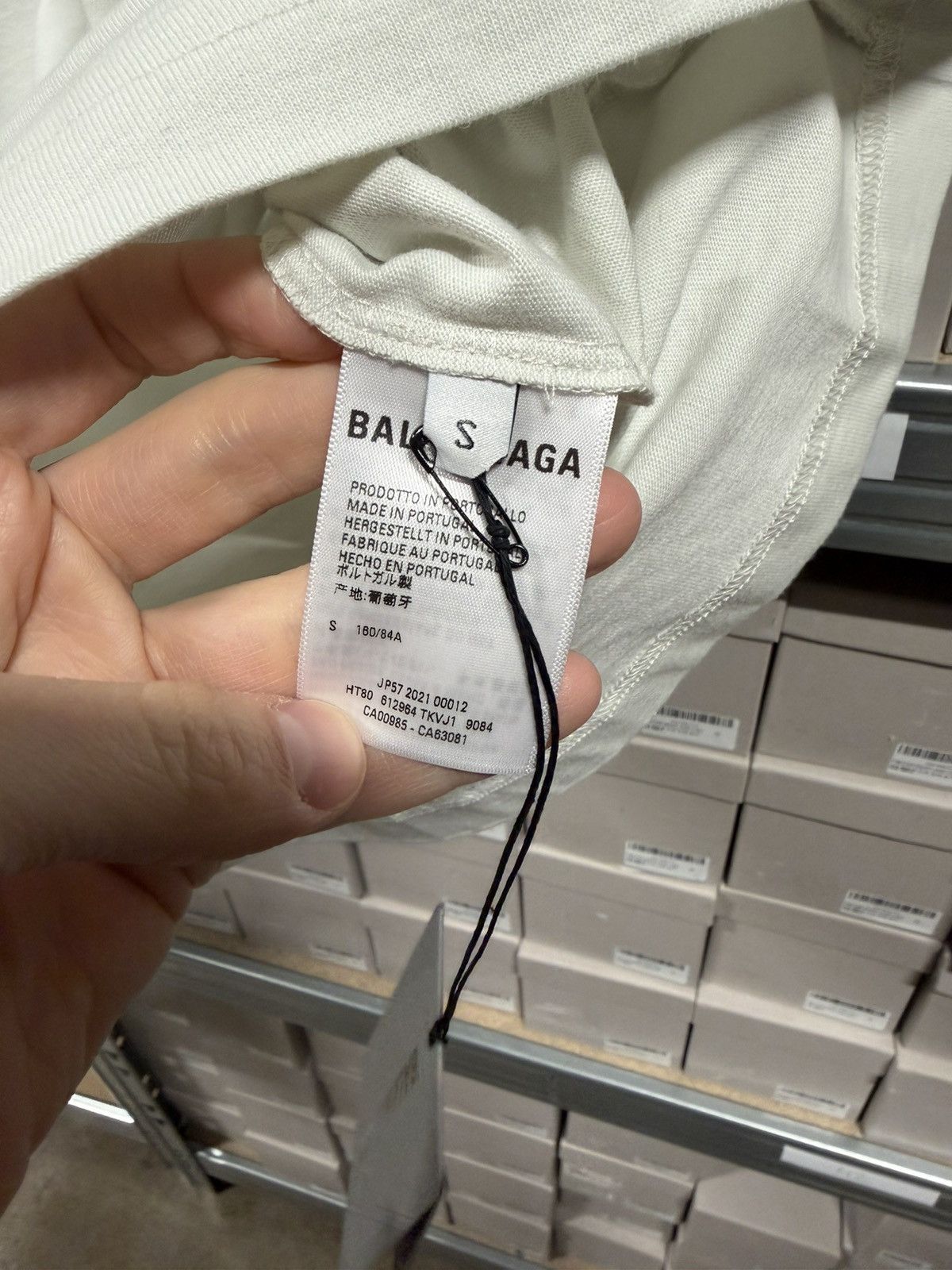 Balenciaga Balenciaga Campaign T-Shirt NEW 750$ Size S / US 4 / IT 40 - 4 Thumbnail