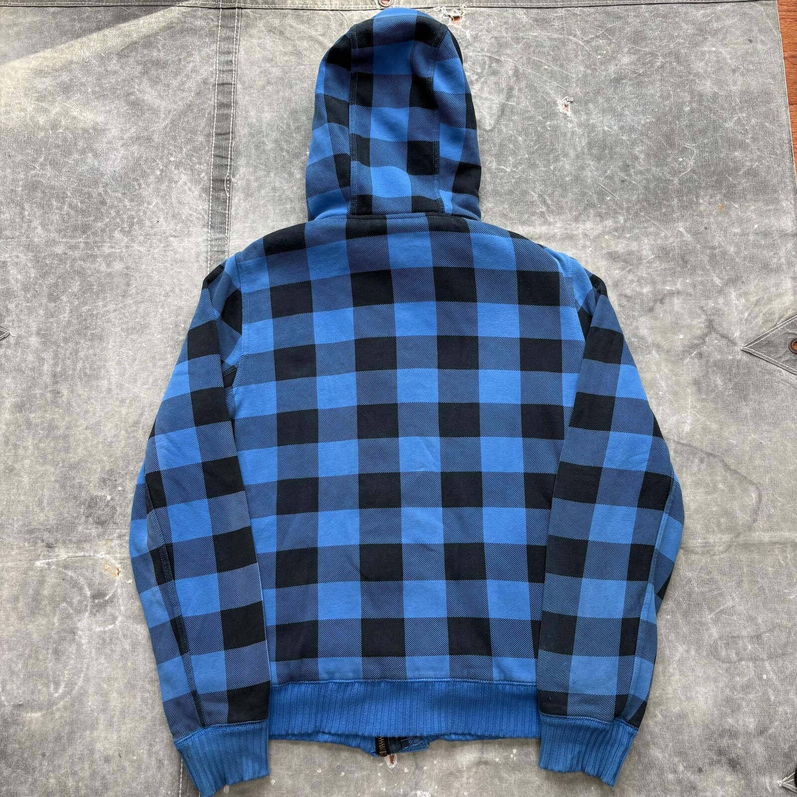 Aeropostale Vintage Y2K Aeropostale Plaid Sherpa Lined Full Zip Hoodie Size US XL / EU 56 / 4 - 7 Thumbnail