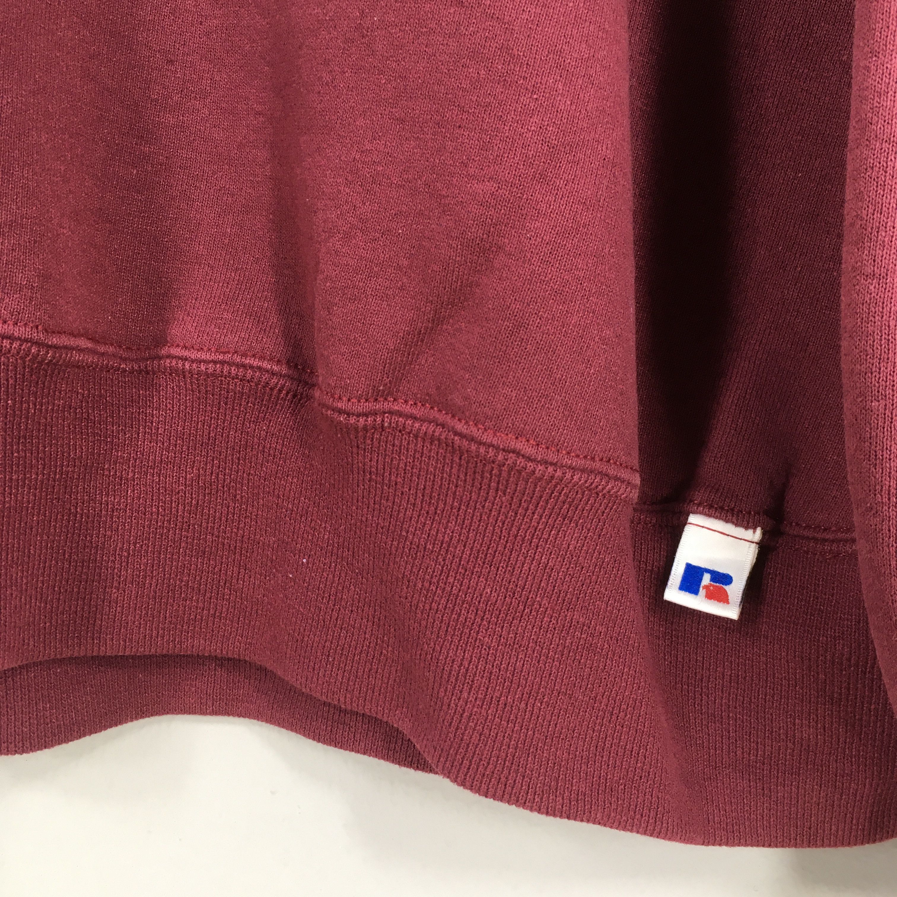 Russell Athletic Vintage 90s Russell Athletic Plain Red Sweatshirt XLarge Size US XL / EU 56 / 4 - 5 Thumbnail
