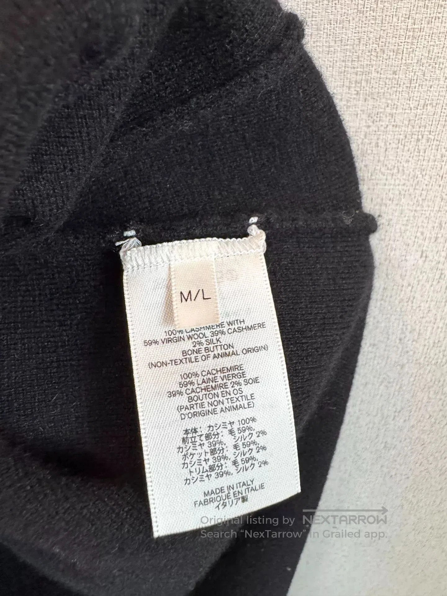 The Row The Row Black Hooded Cashmere Coat. Size US M / EU 48-50 / 2 - 6 Thumbnail