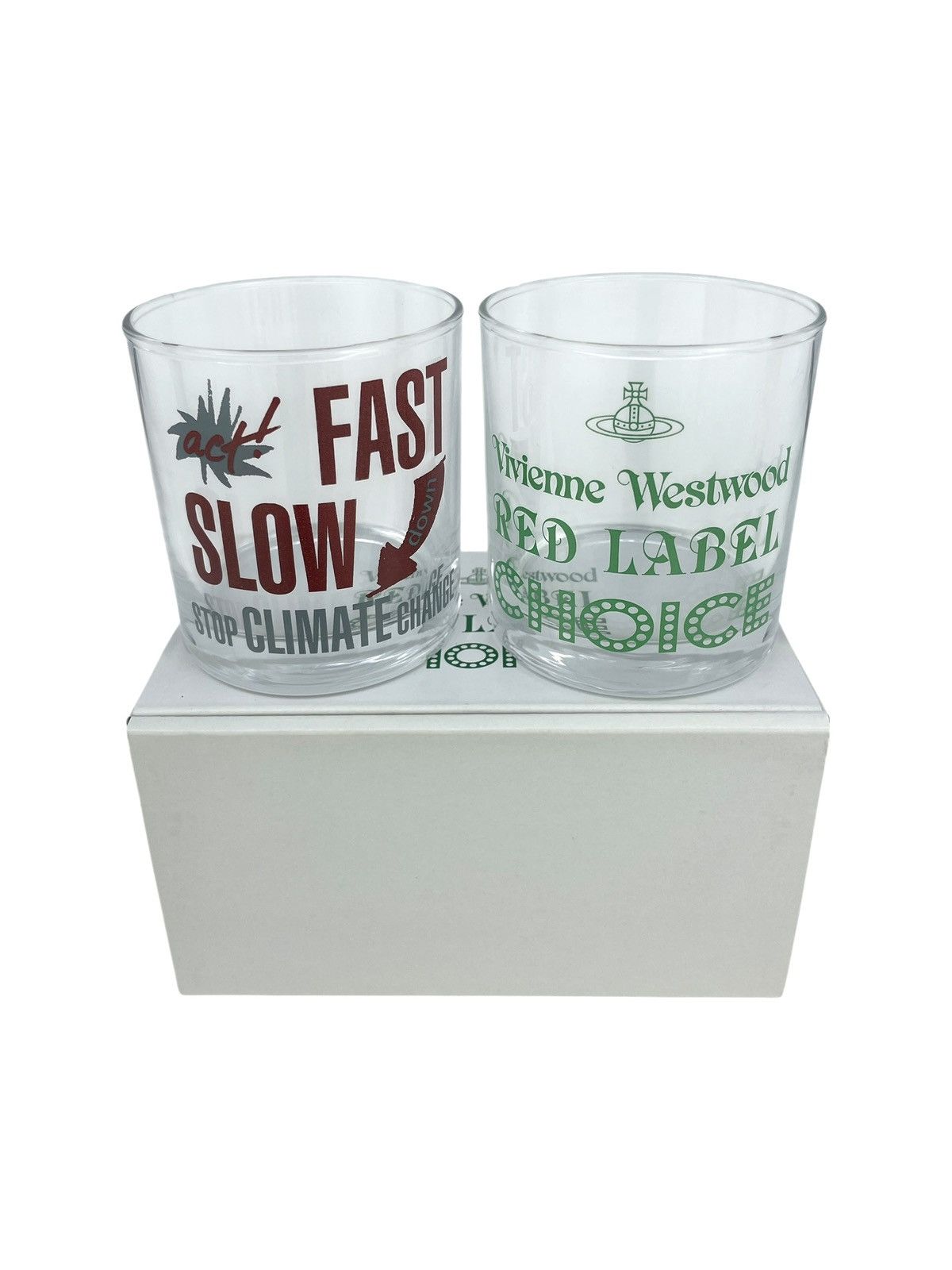 Vivienne Westwood Climate Change Orb Drinking Glasses Size ONE SIZE - 10 Thumbnail