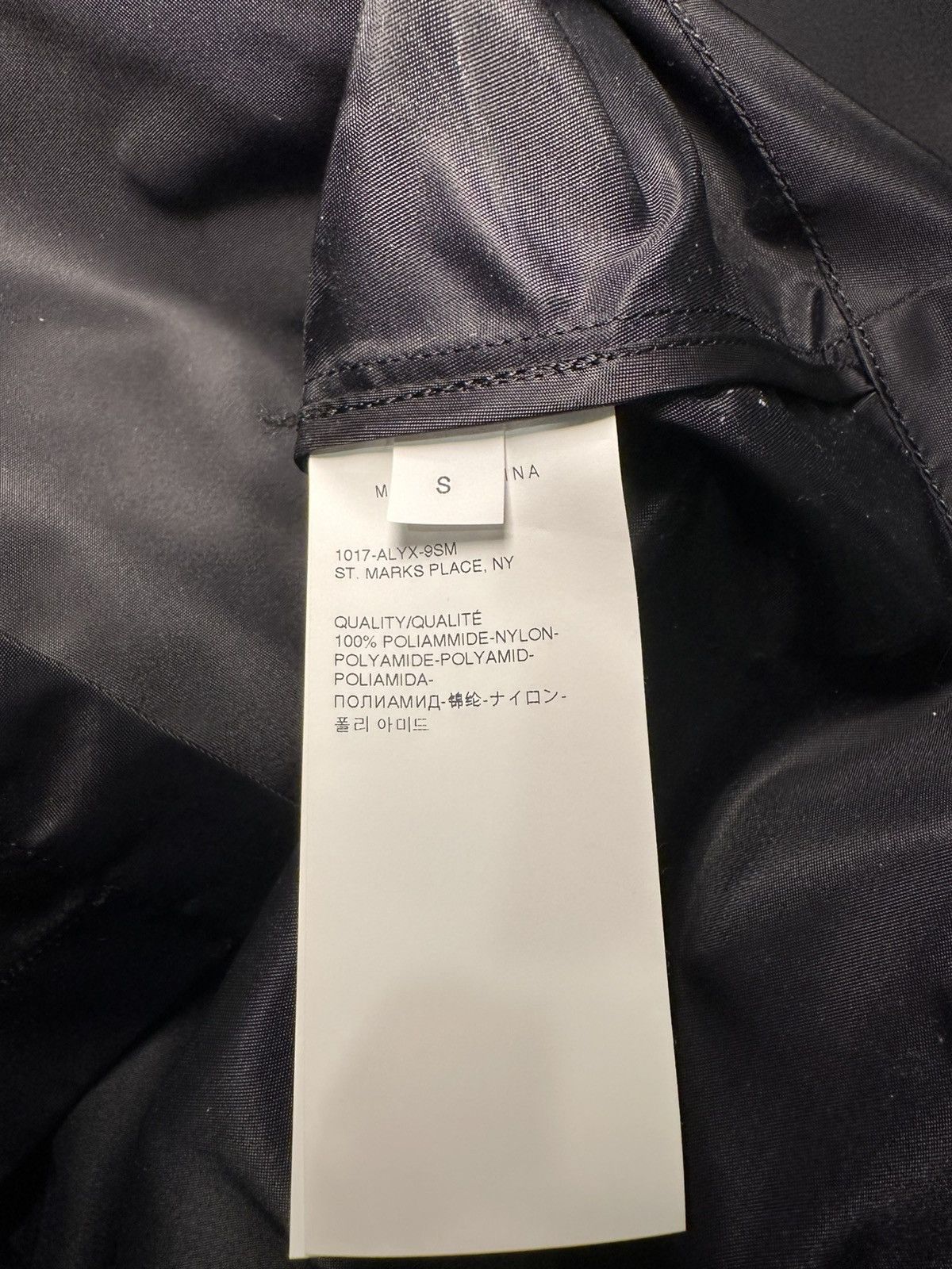 1017 ALYX 9SM Alyx S/S black Size US S / EU 44-46 / 1 - 6 Thumbnail