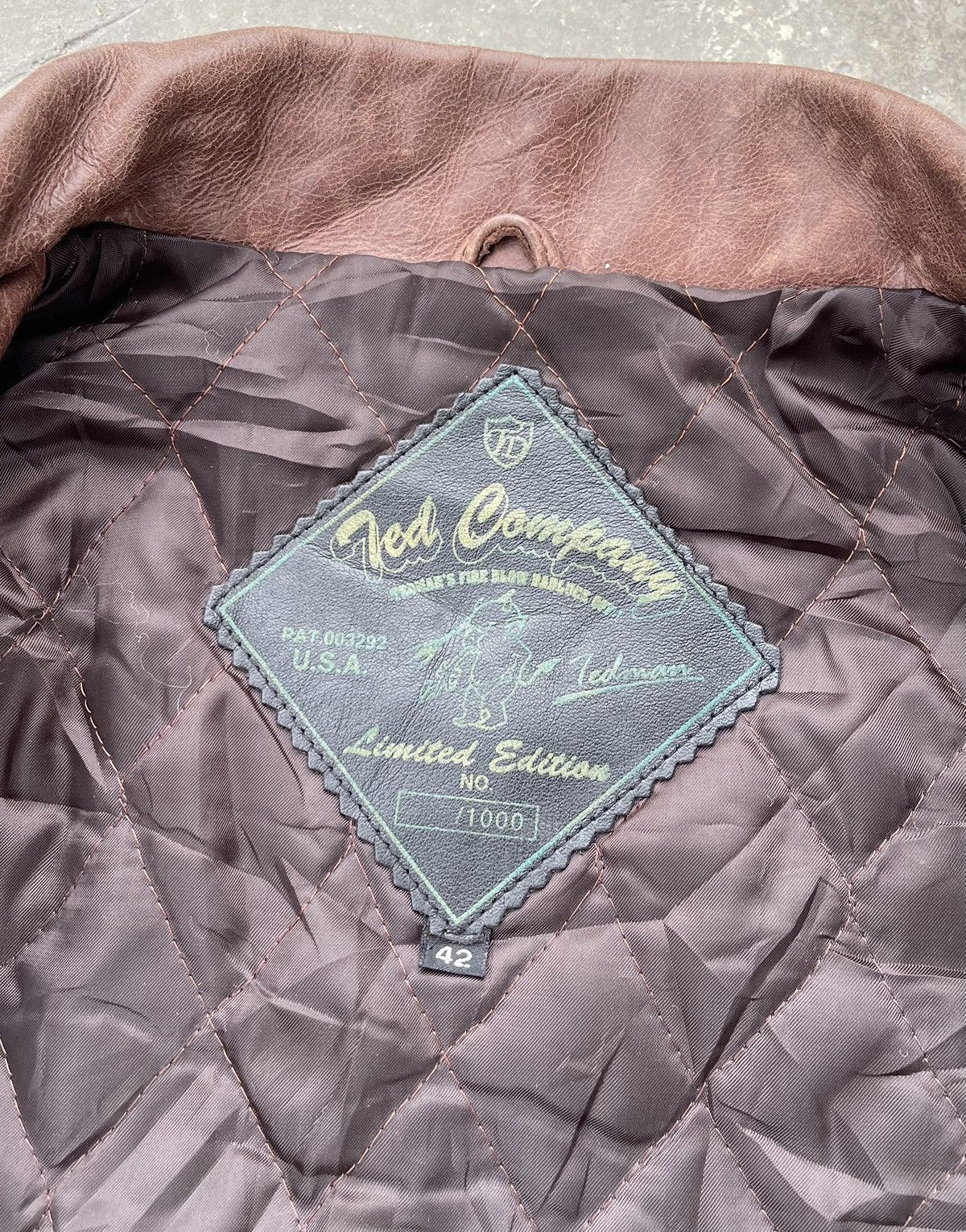 Tedman 🔥Vintage Ted Company Limited Edition Genuine Leather Jacket Size US M / EU 48-50 / 2 - 16 Thumbnail