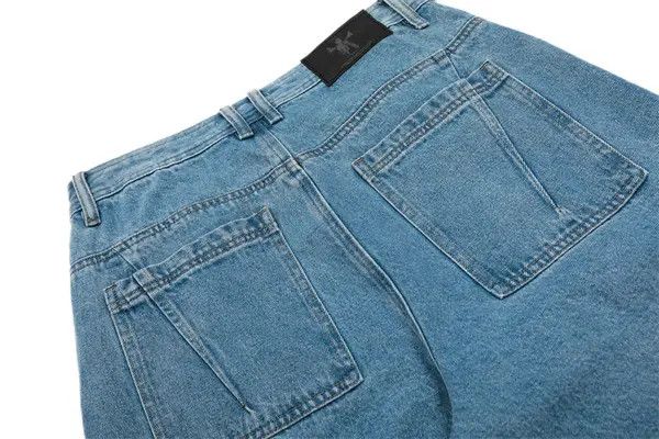 Japanese Brand VIBE Men's loose American high street pocket cargo jeans Size US 32 / EU 48 - 5 Thumbnail