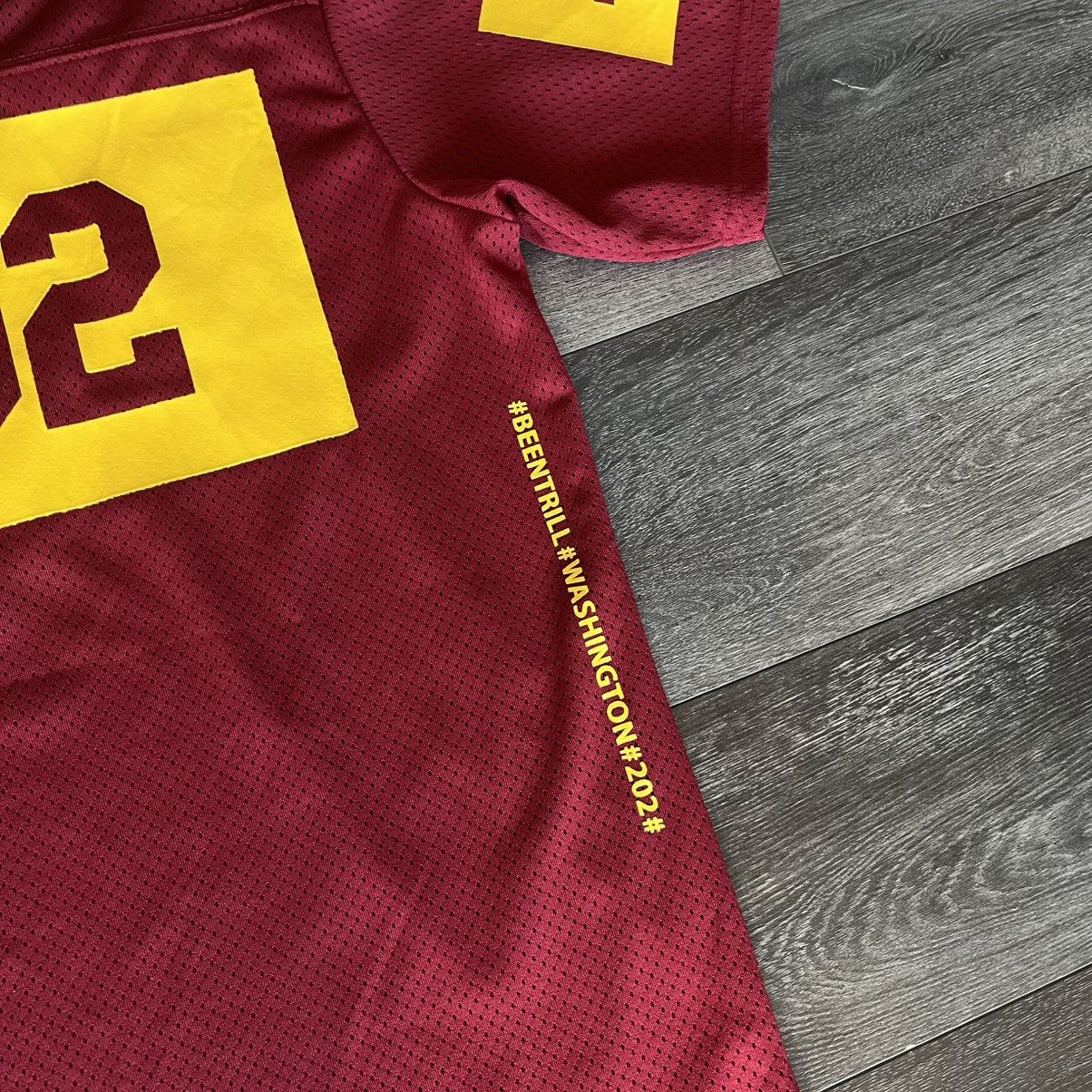 Been Trill Vintage Y2K 2000s Been Trill Washington 202 Football Jersey Size US M / EU 48-50 / 2 - 7 Thumbnail