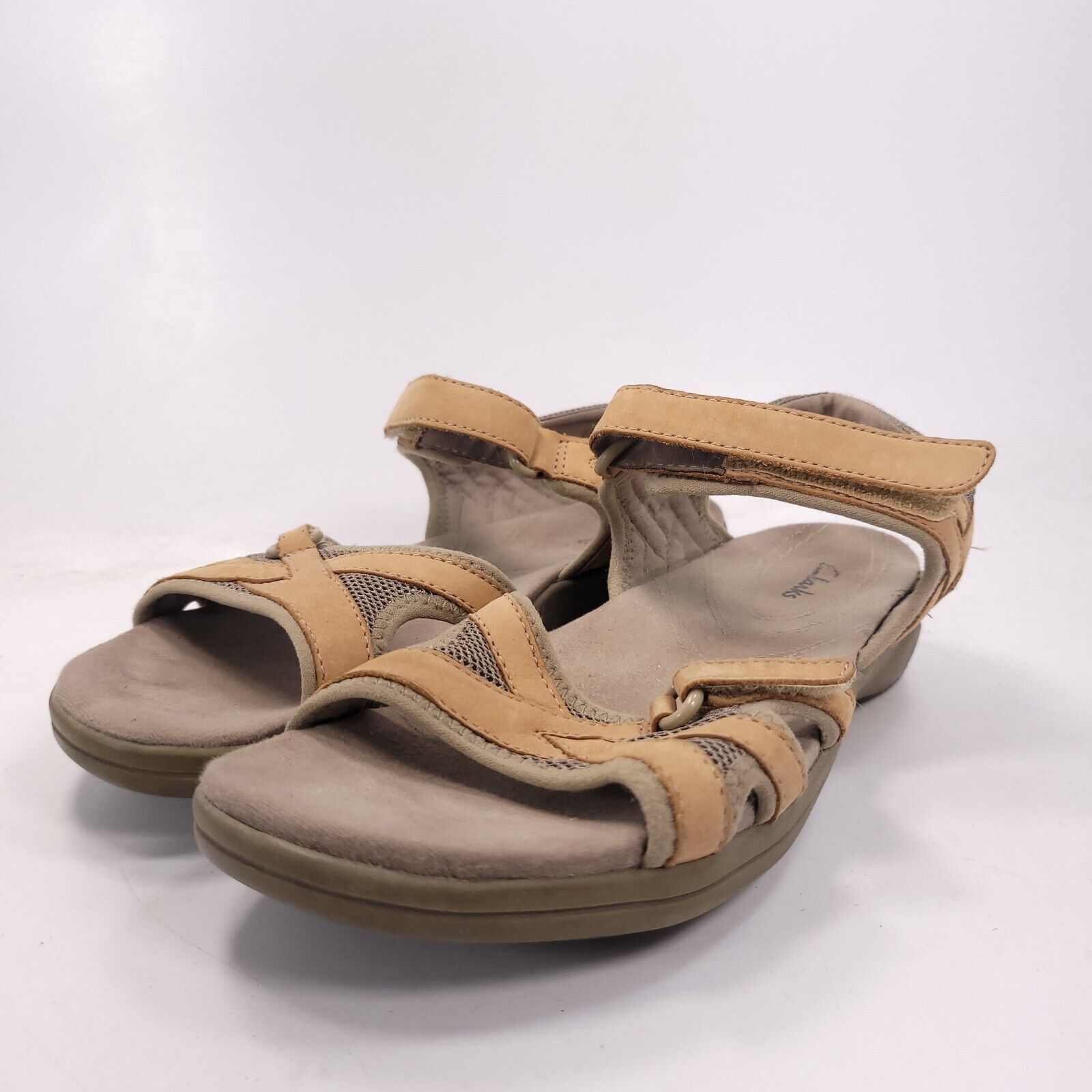 Clarks Clarks Casual Open Toe Wedge Sandal Womens Size 8 26069214 Size US 8 / IT 38 - 1 Thumbnail