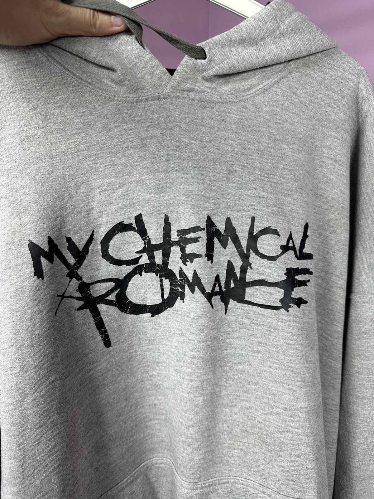 Gildan Vintage MCR My Chemical Romance Hoodie Spider Printed Size US XXL / EU 58 / 5 - 13 Thumbnail