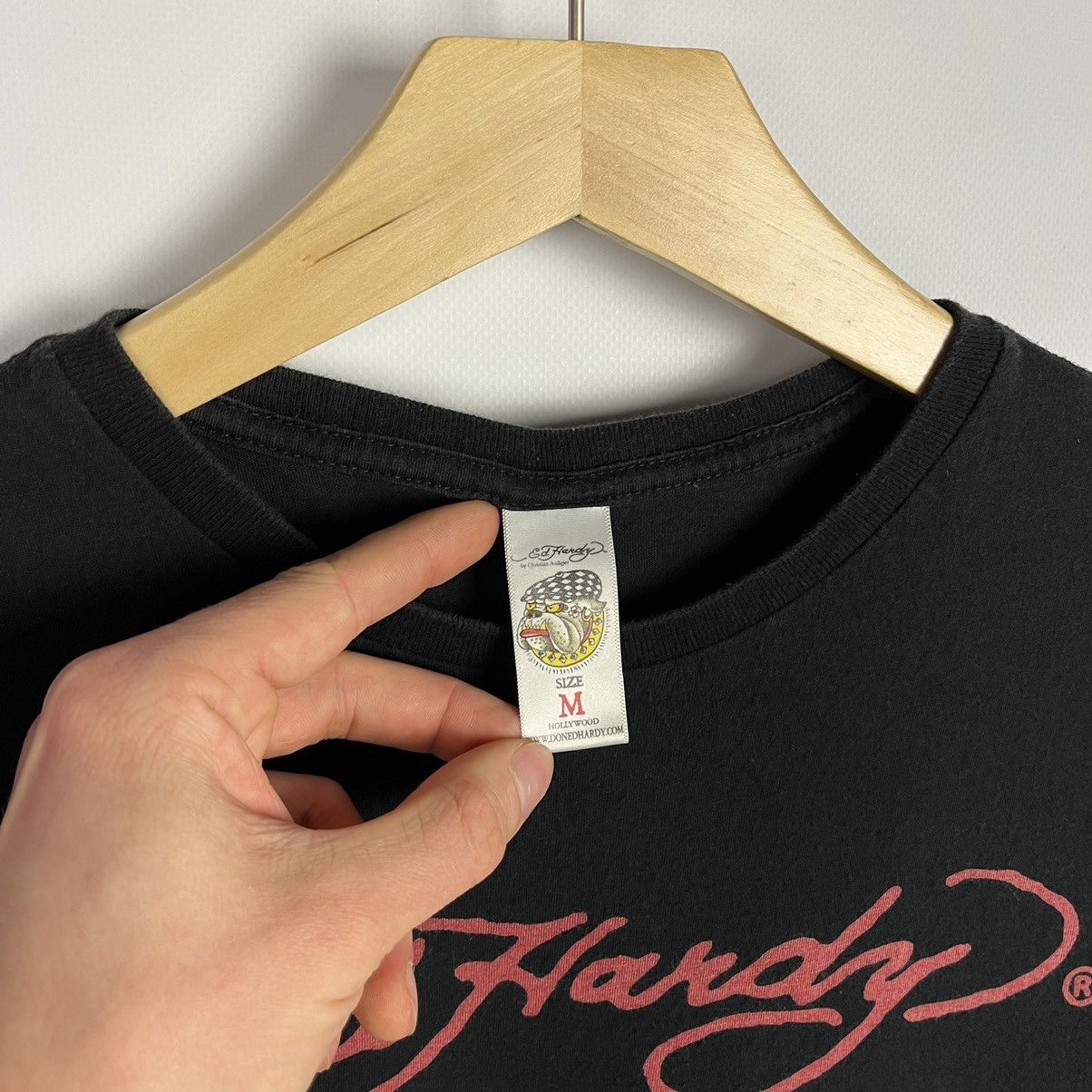 Ed Hardy Vintage Ed Hardy by Christian Audigier tattoo y2k tee 90’s Size M / US 6-8 / IT 42-44 - 3 Thumbnail