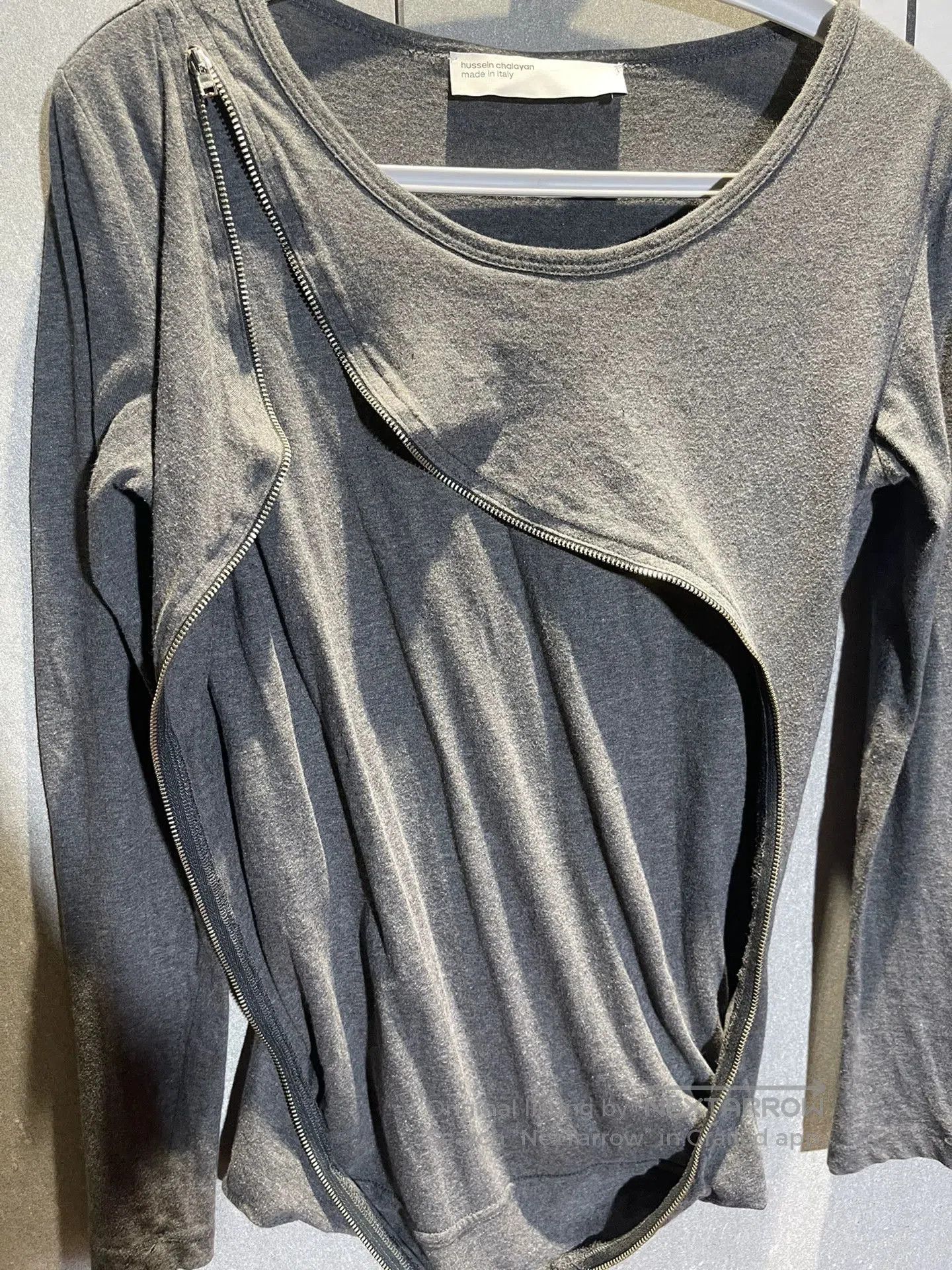 Hussein Chalayan Hussein Chalayan Long Sleeve Zip Top. Size US XXS / EU 40 - 4 Thumbnail
