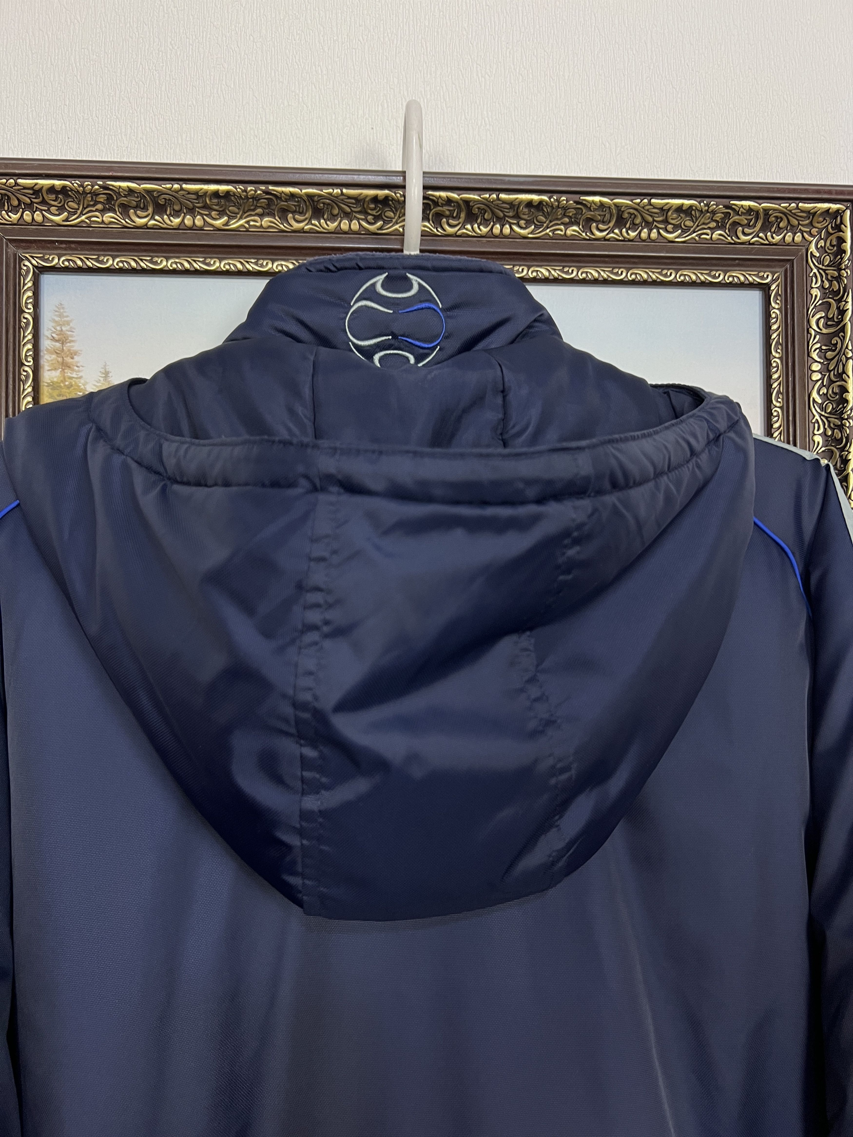 Adidas Vintage Adidas Chelsea Football Padded Hooded Jacket Bomber Size US L / EU 52-54 / 3 - 10 Thumbnail