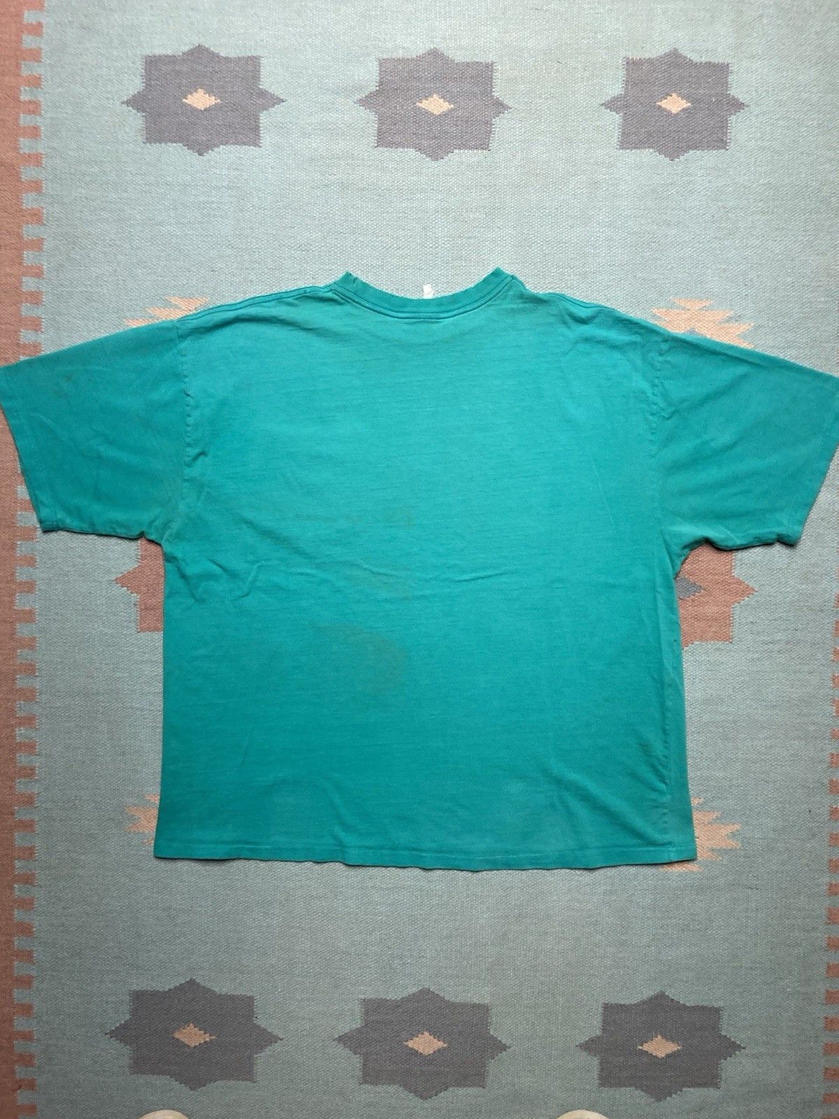 Carhartt × Vintage Carhartt pocket t shirt teal blue aqua distressed boxy XL Size US XL / EU 56 / 4 - 7 Thumbnail