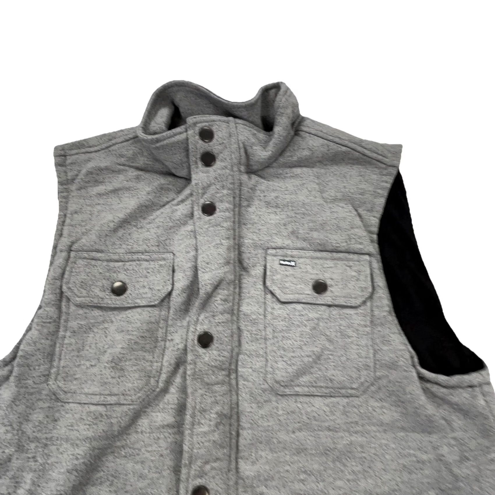 Hurley Hurley Vest Gray Puffer Cargo Utility Jacket Coat Lined Buckle Men Large L Size US L / EU 52-54 / 3 - 5 Thumbnail