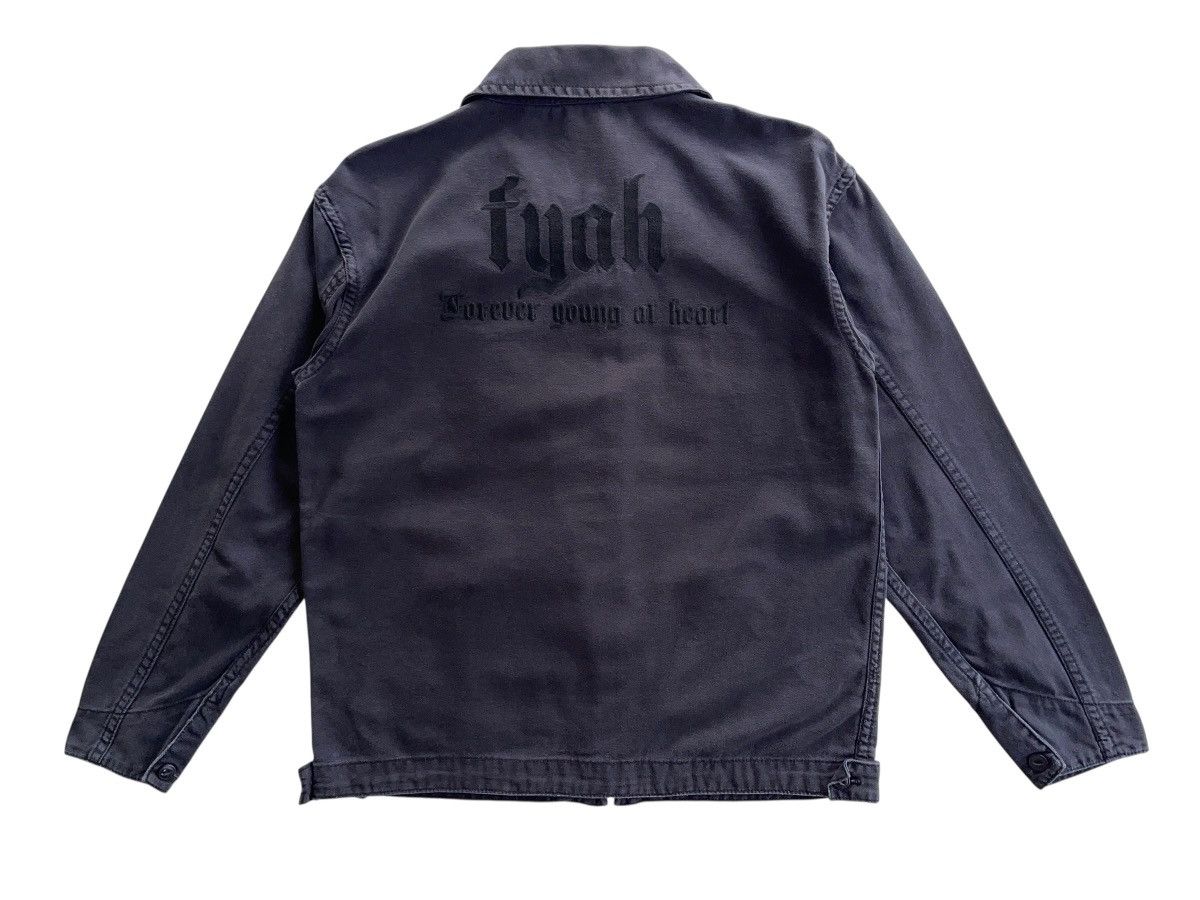 Japanese Brand FYAH Choppers Workers Sunfaded Jacket Size US S / EU 44-46 / 1 - 6 Thumbnail